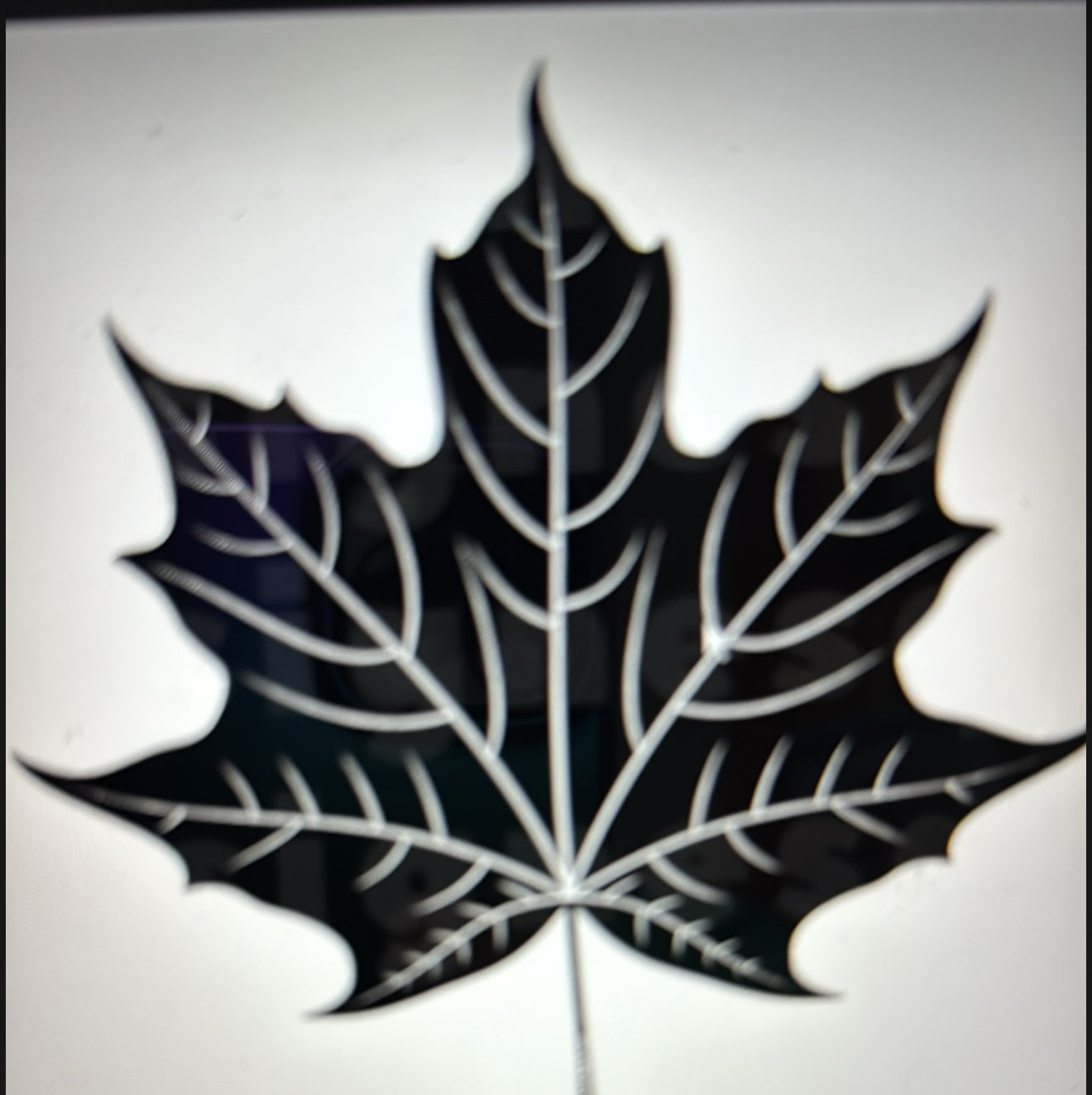 Maple leaf freshie vent mold