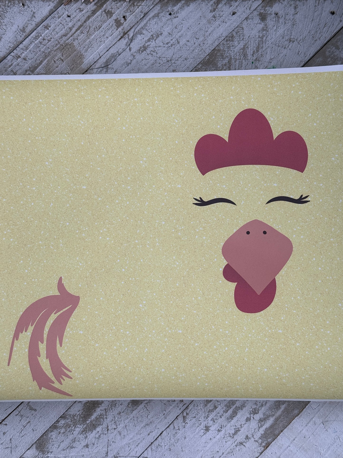 Chicken 20oz sublimation wrap