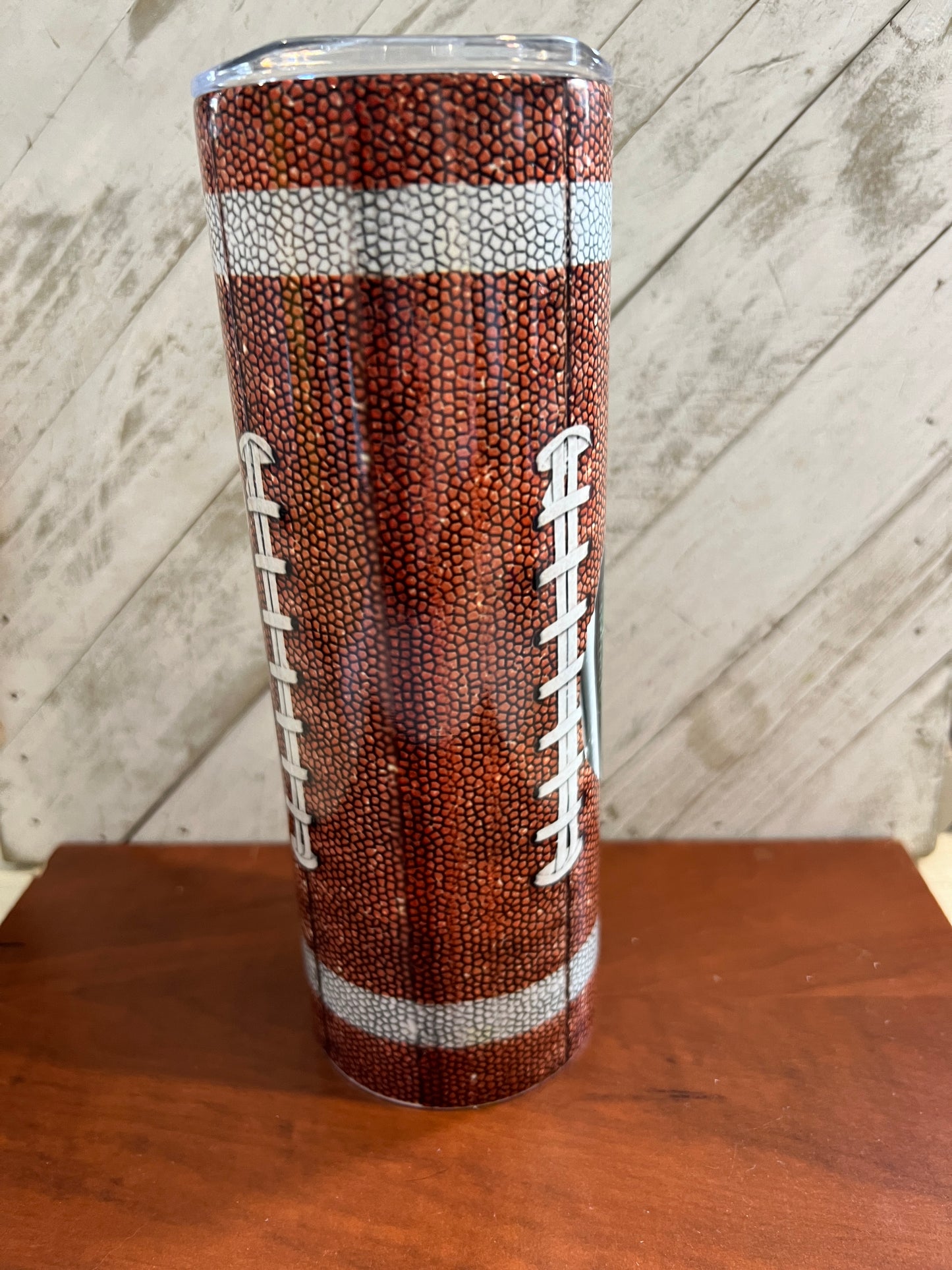 Football mom 20 oz tumbler