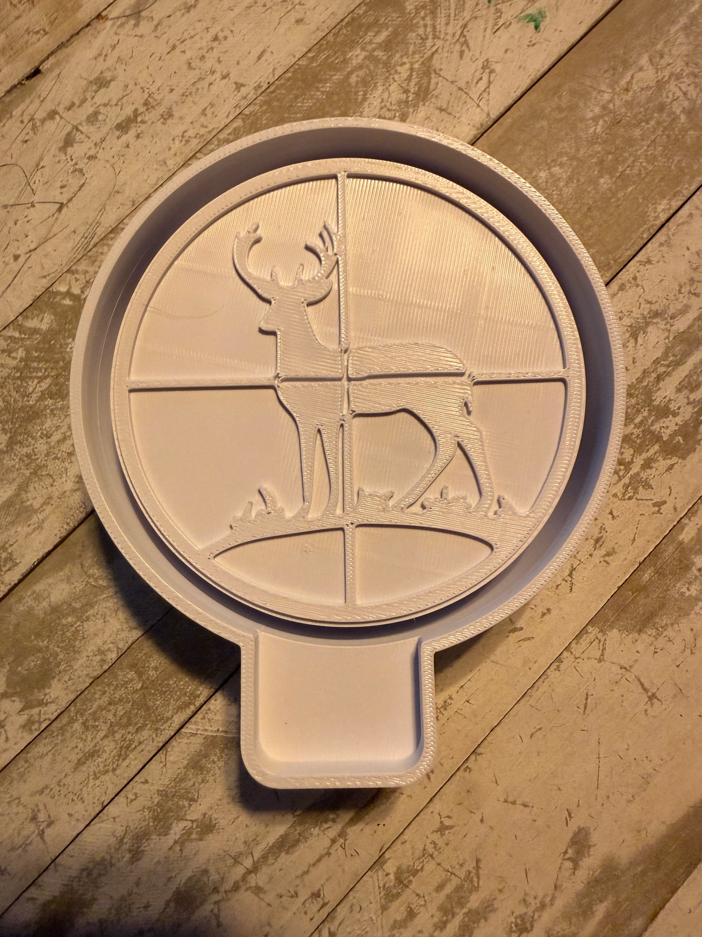 Deer round mold