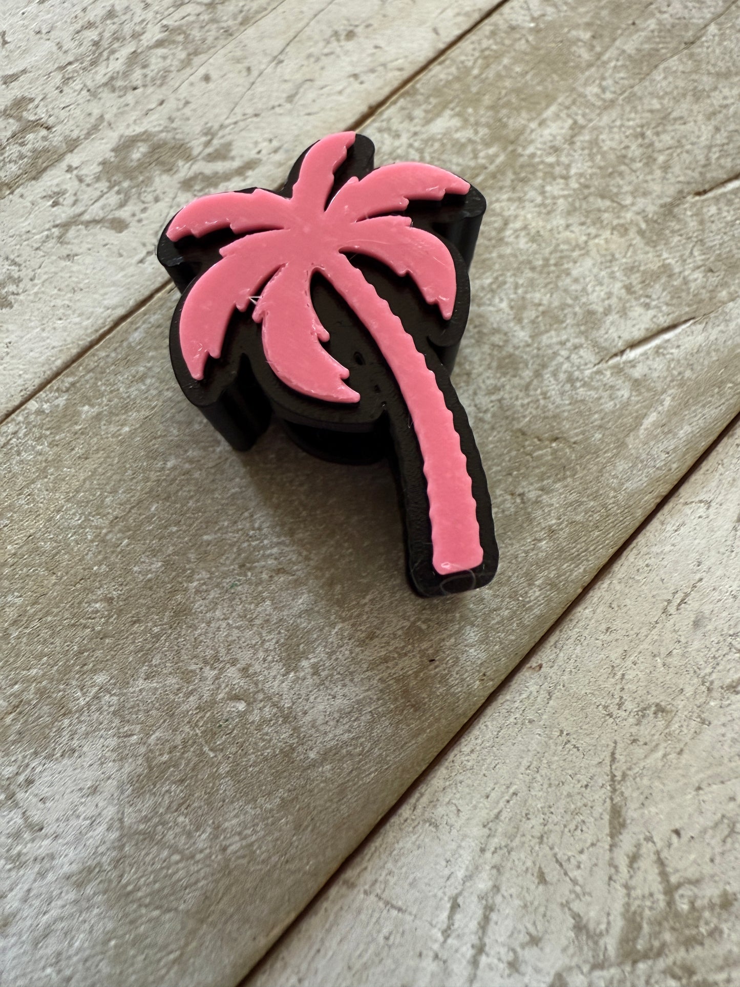 Palm Tree straw topper