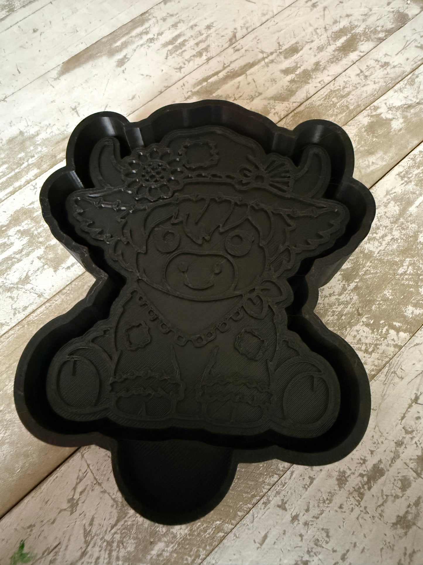 Scarecrow cow mold