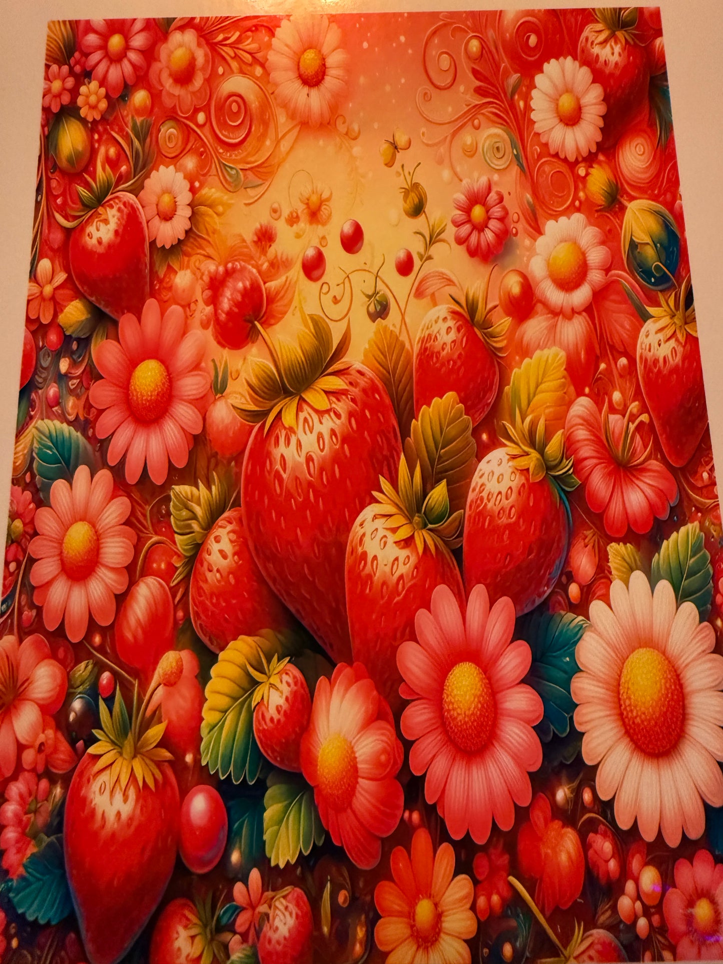 Strawberry field notebook