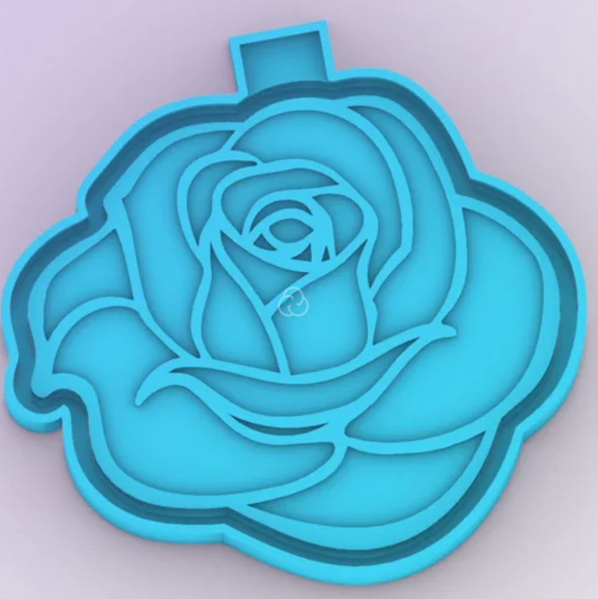 Rose freshie mold
