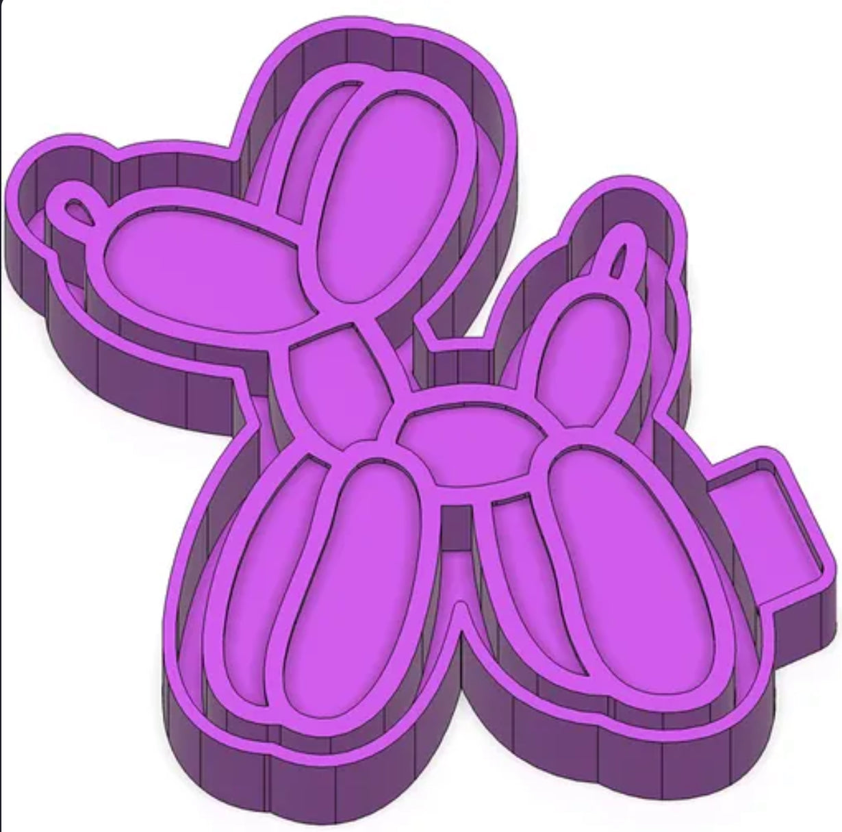 Balloon dog freshie mold