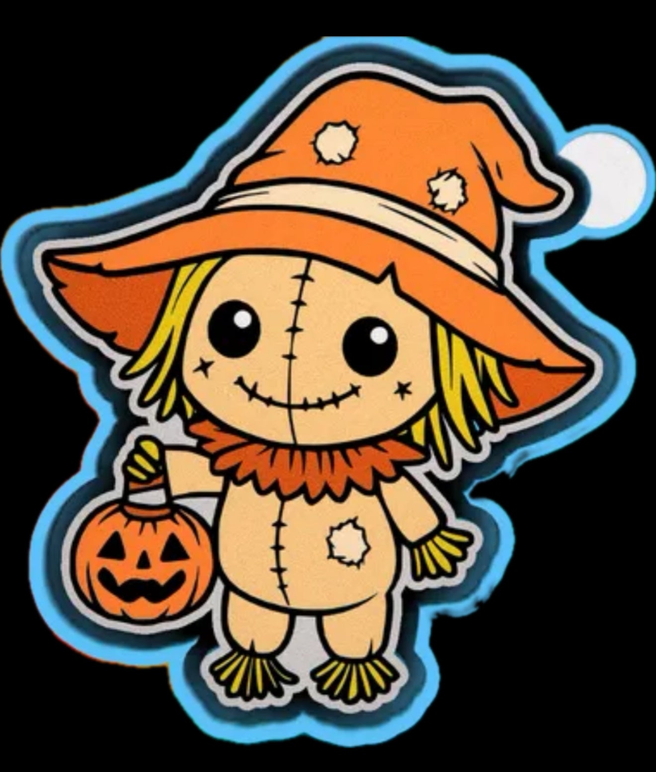 Scarecrow friend freshie mold