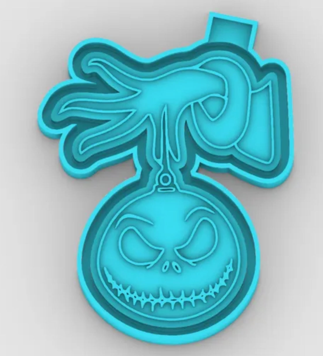 Jack hand ornament freshie mold