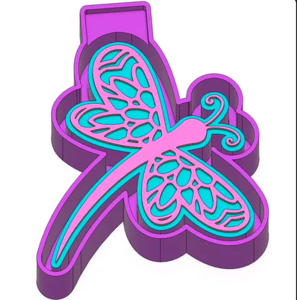 Dragonfly #2 freshie mold