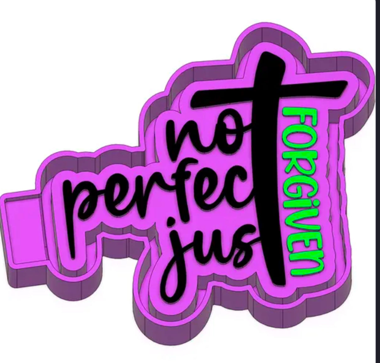 Perfect forgiven freshie mold