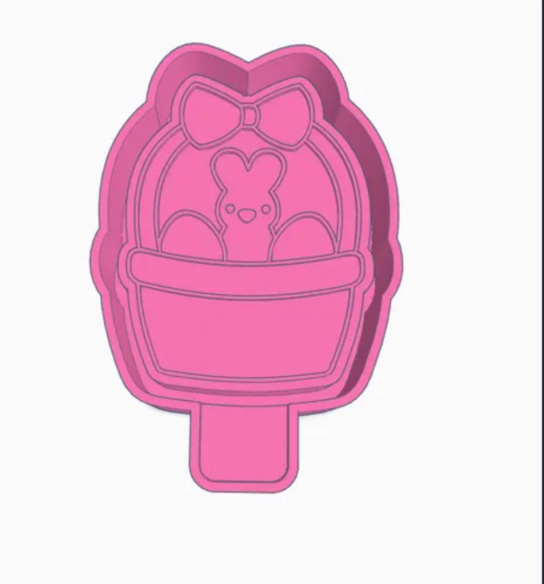 Easter basket freshie mold