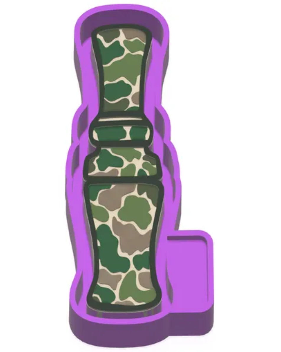 Duck call freshie mold