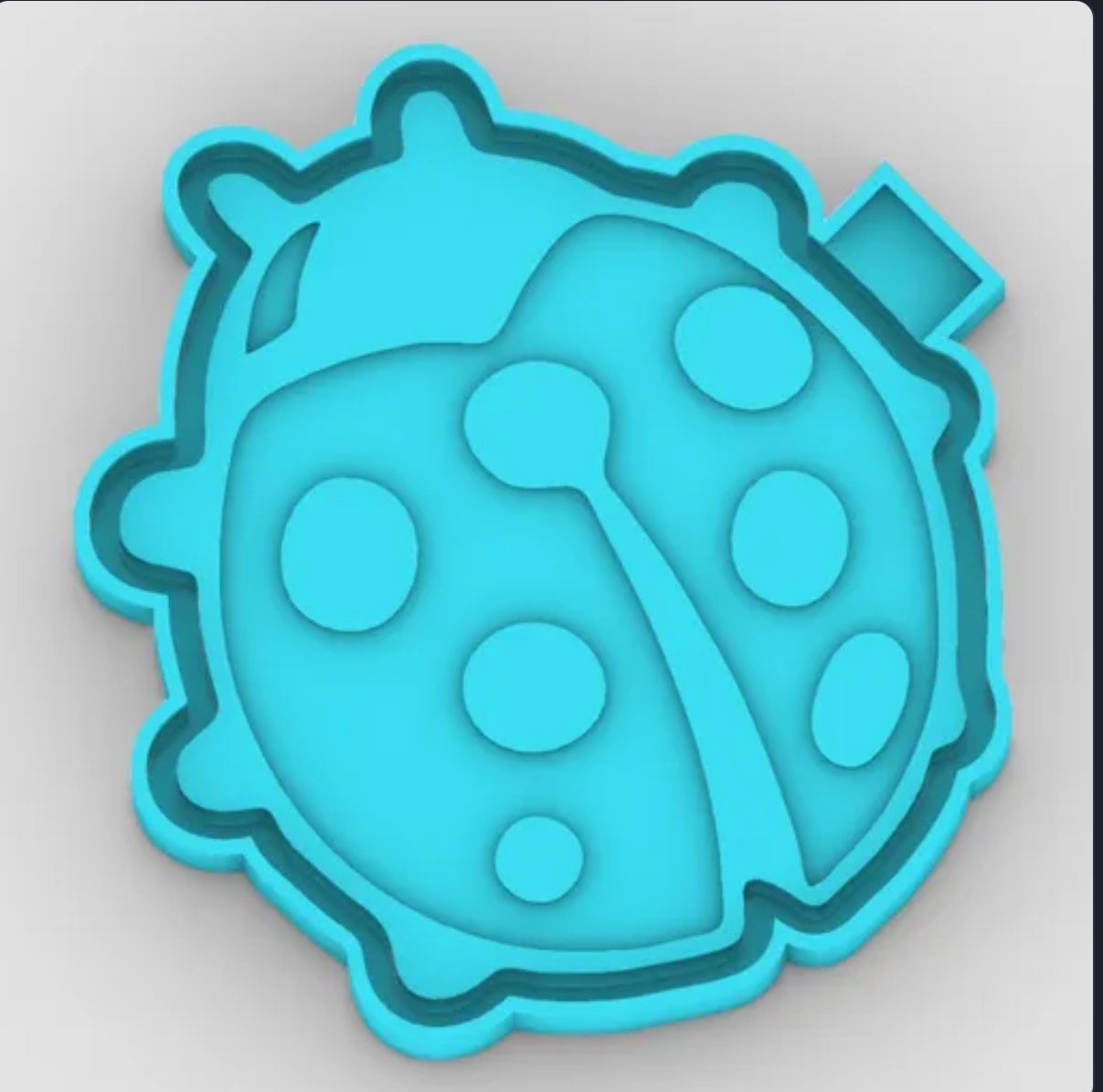 Ladybug #2 freshie mold