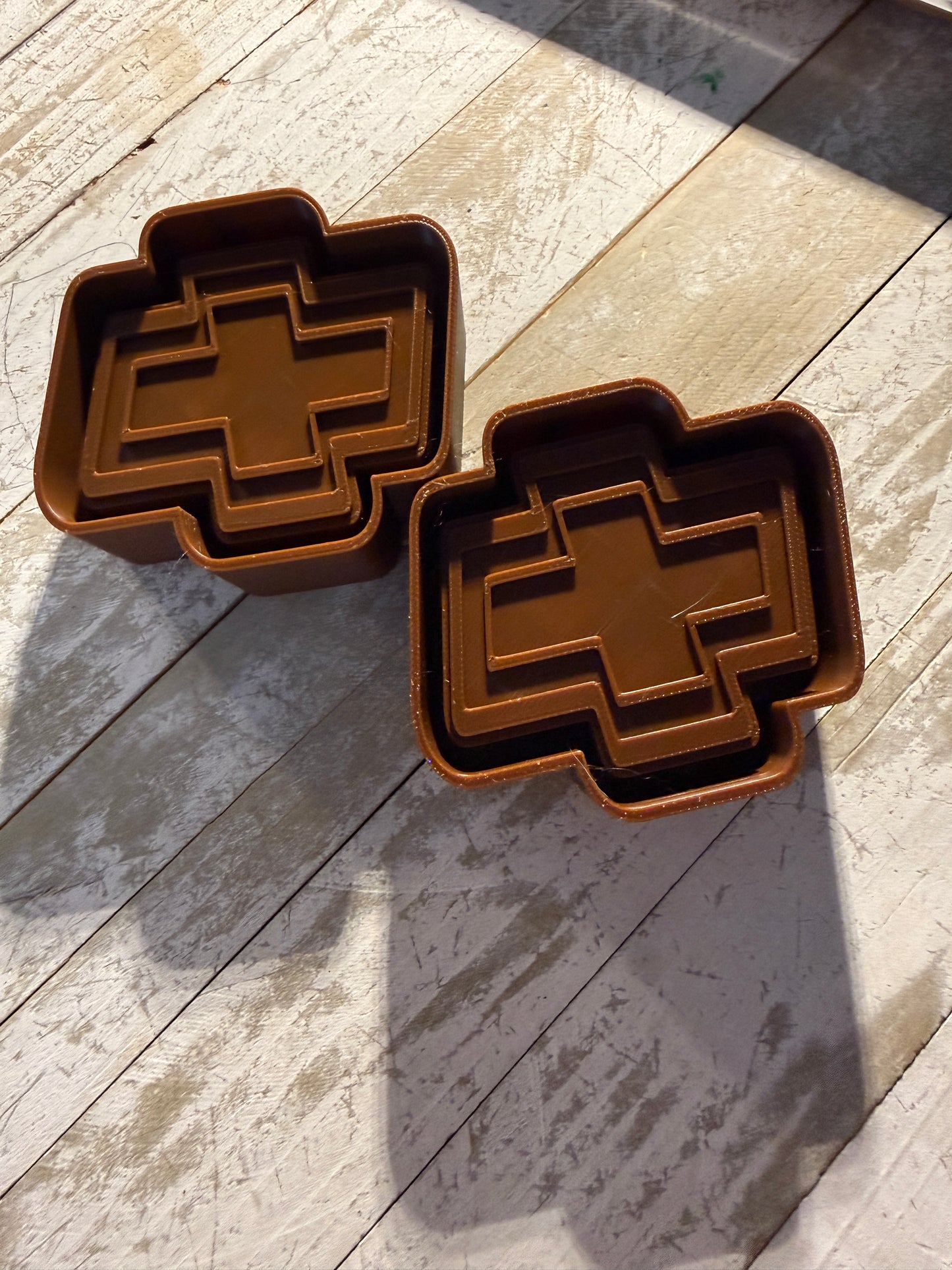 Truck symbol vent mold
