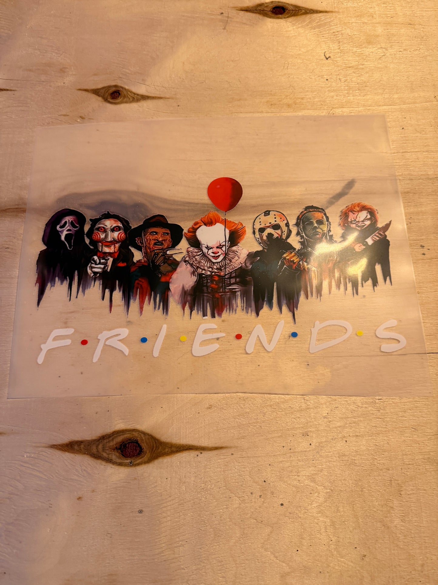 Halloween friends transfer