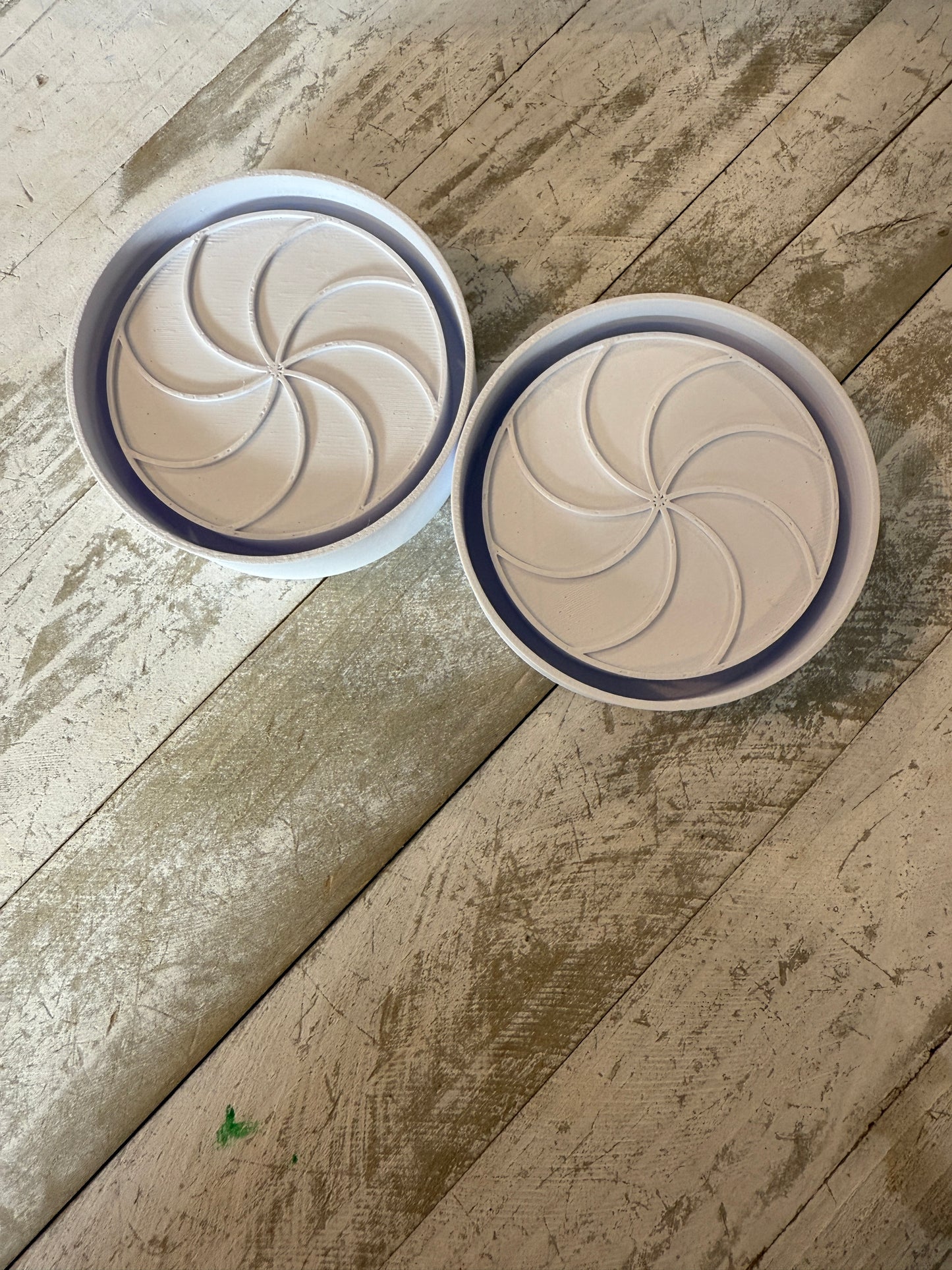 Swirl vent clips freshie mold