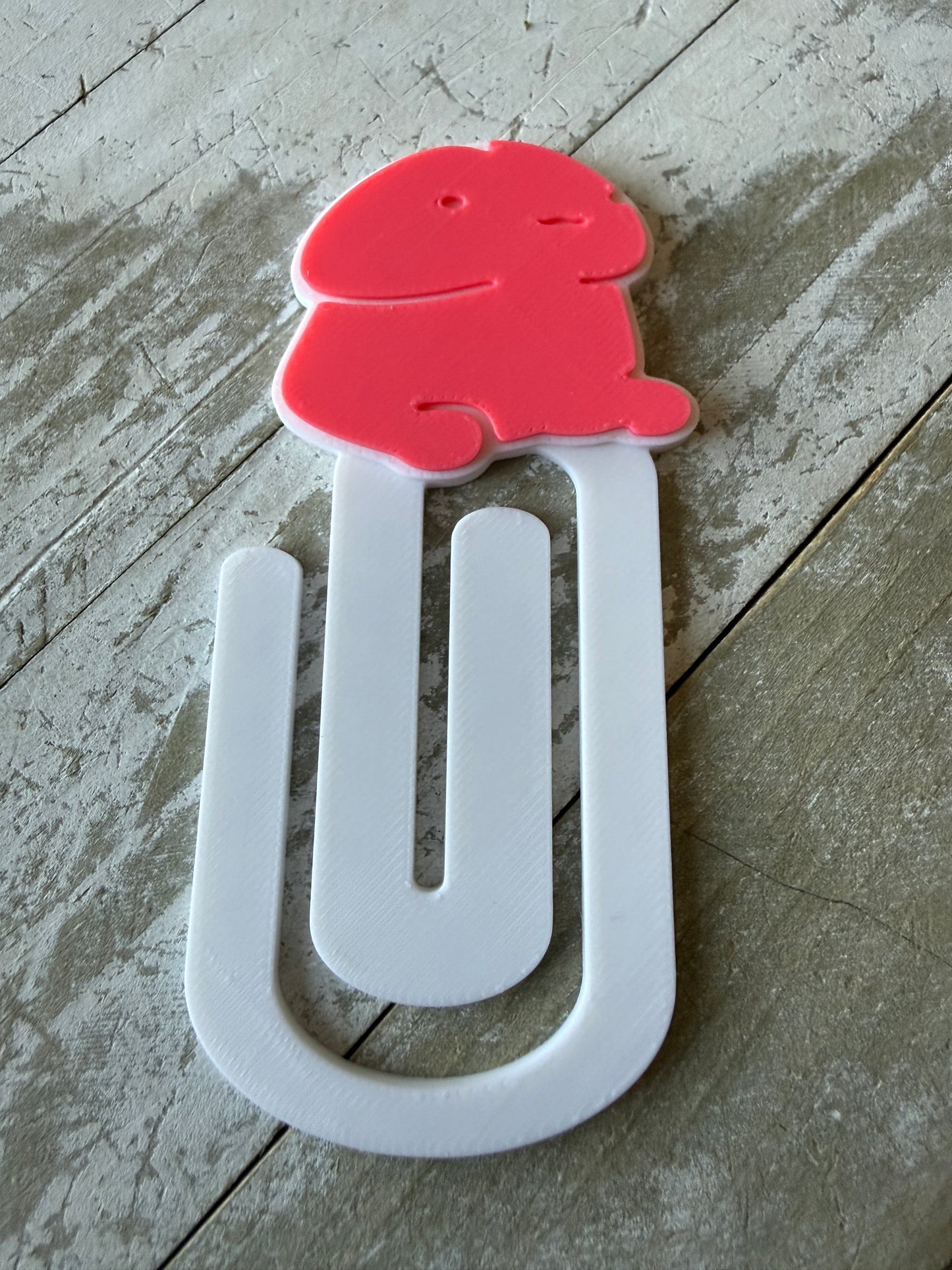 Richard jumbo paper clip 3d printed