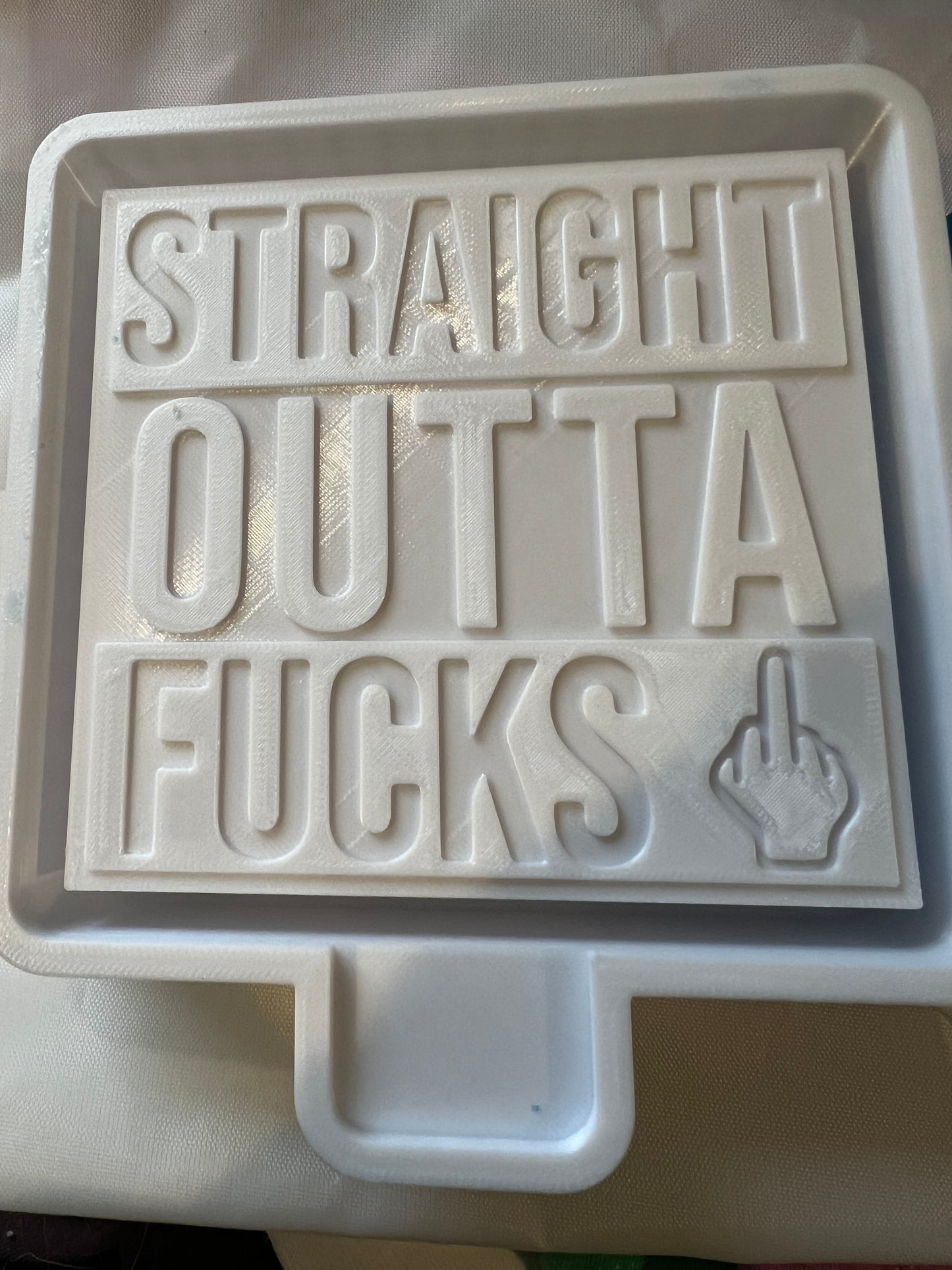 Straight outta F's large Freshie mold