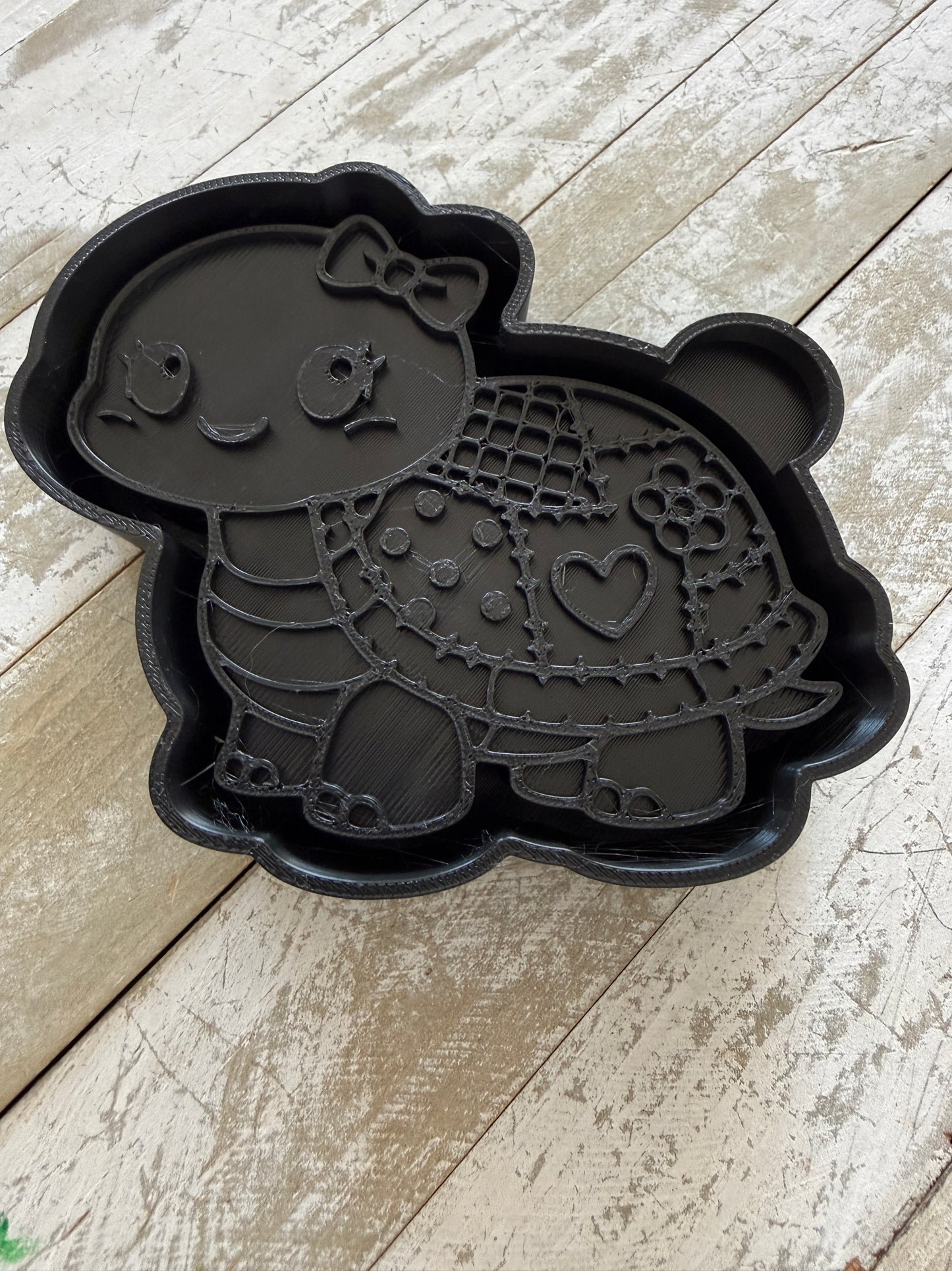 Patchwork turtle mold