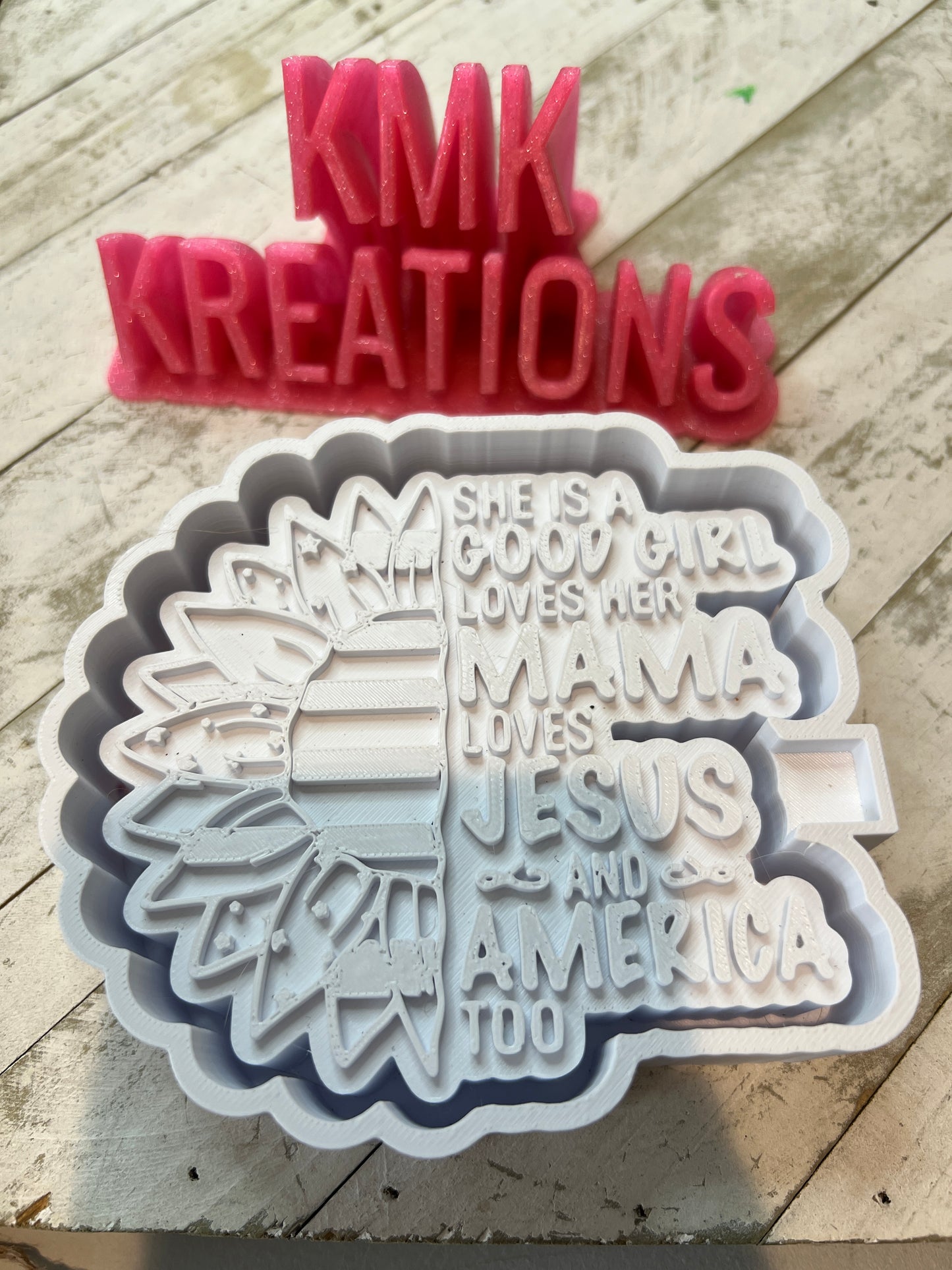 Good girl freshie mold