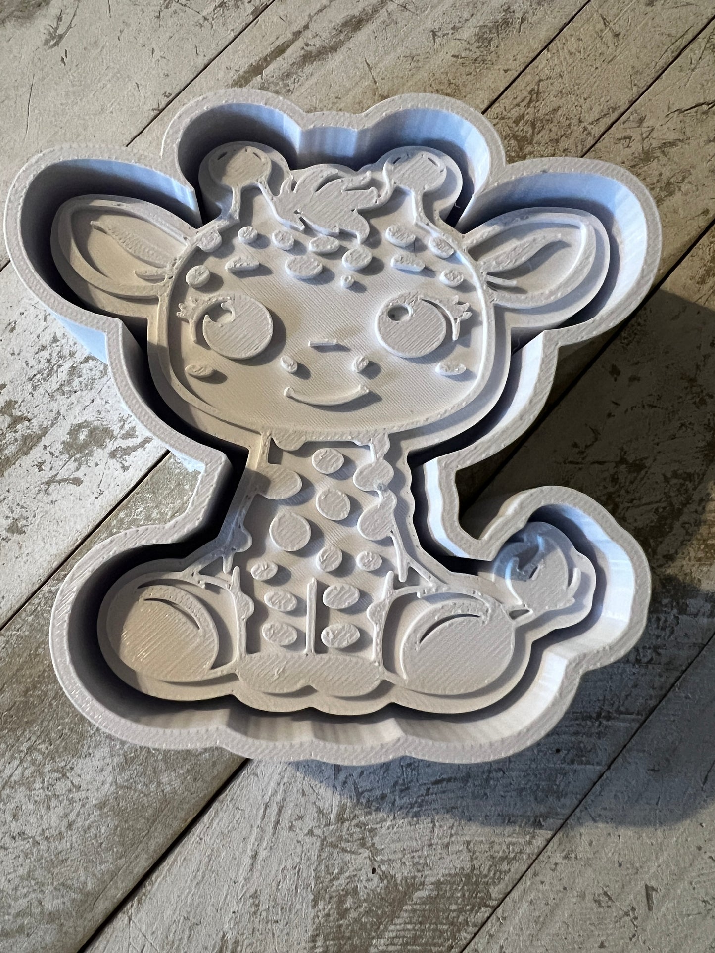 Baby giraffe freshie mold