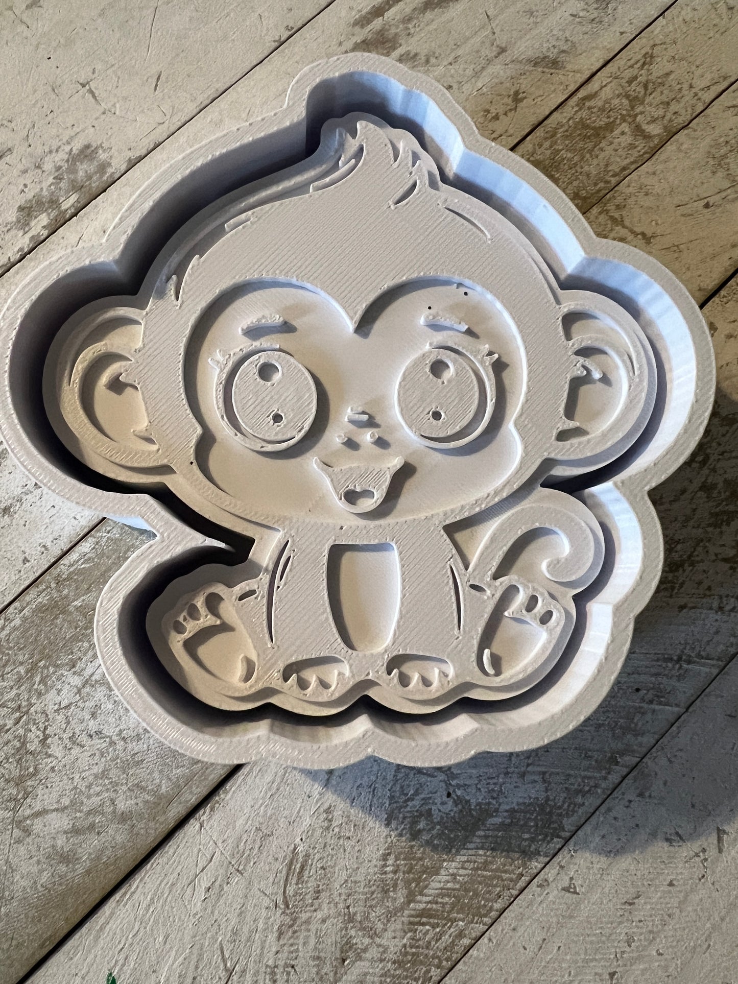 Baby monkey freshie mold