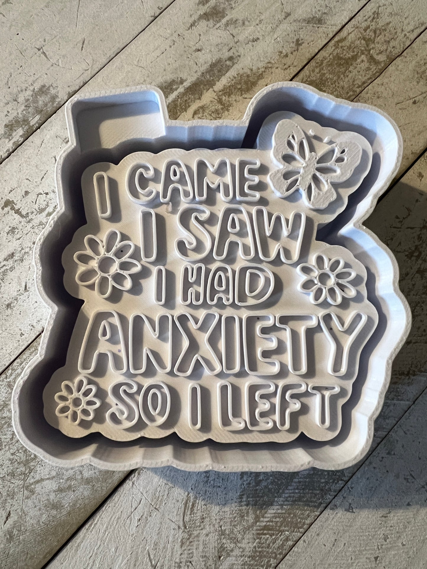 Anxiety freshie mold
