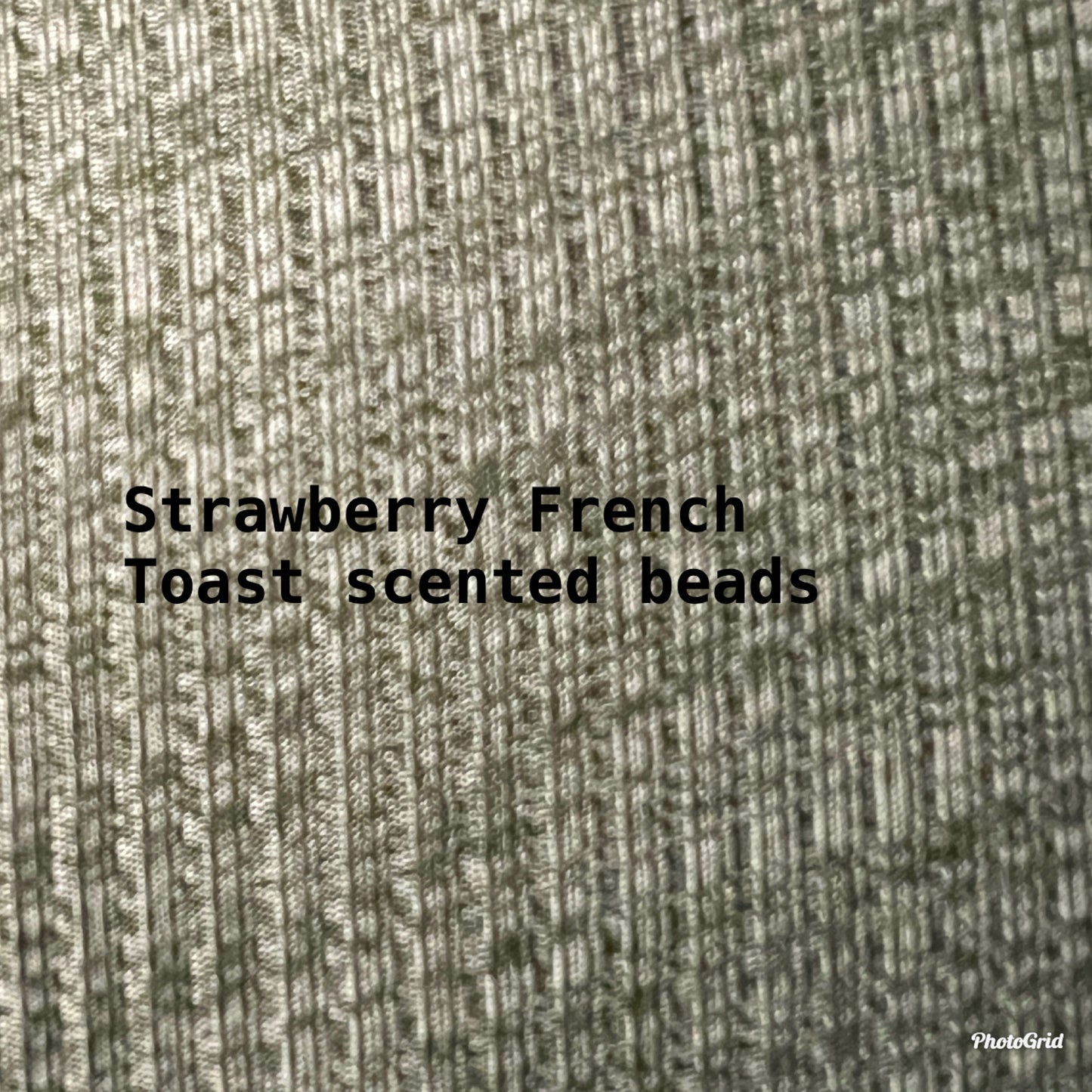 Strawberry French toast scented beads
