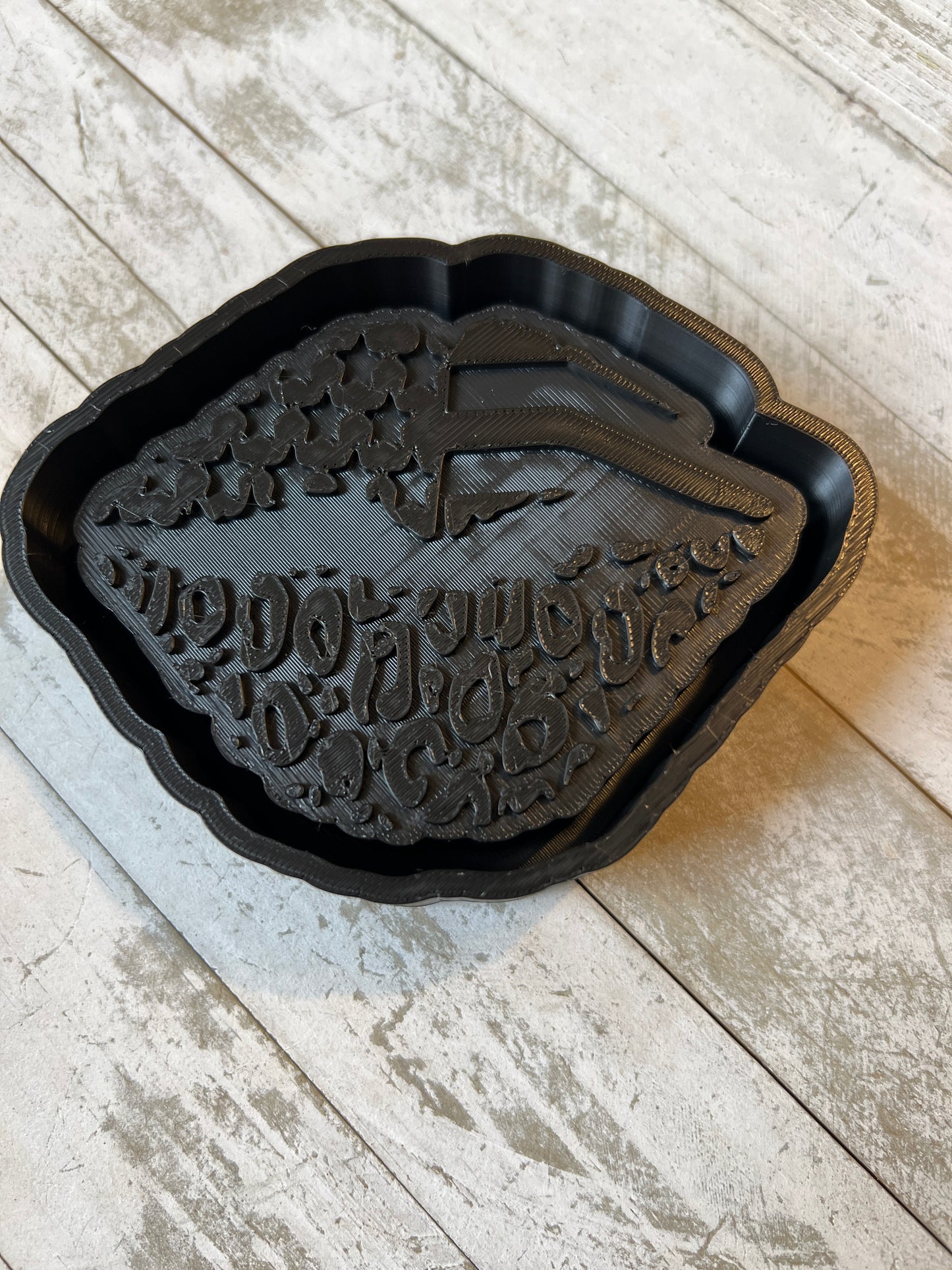 Stars and Stripes lips freshie mold