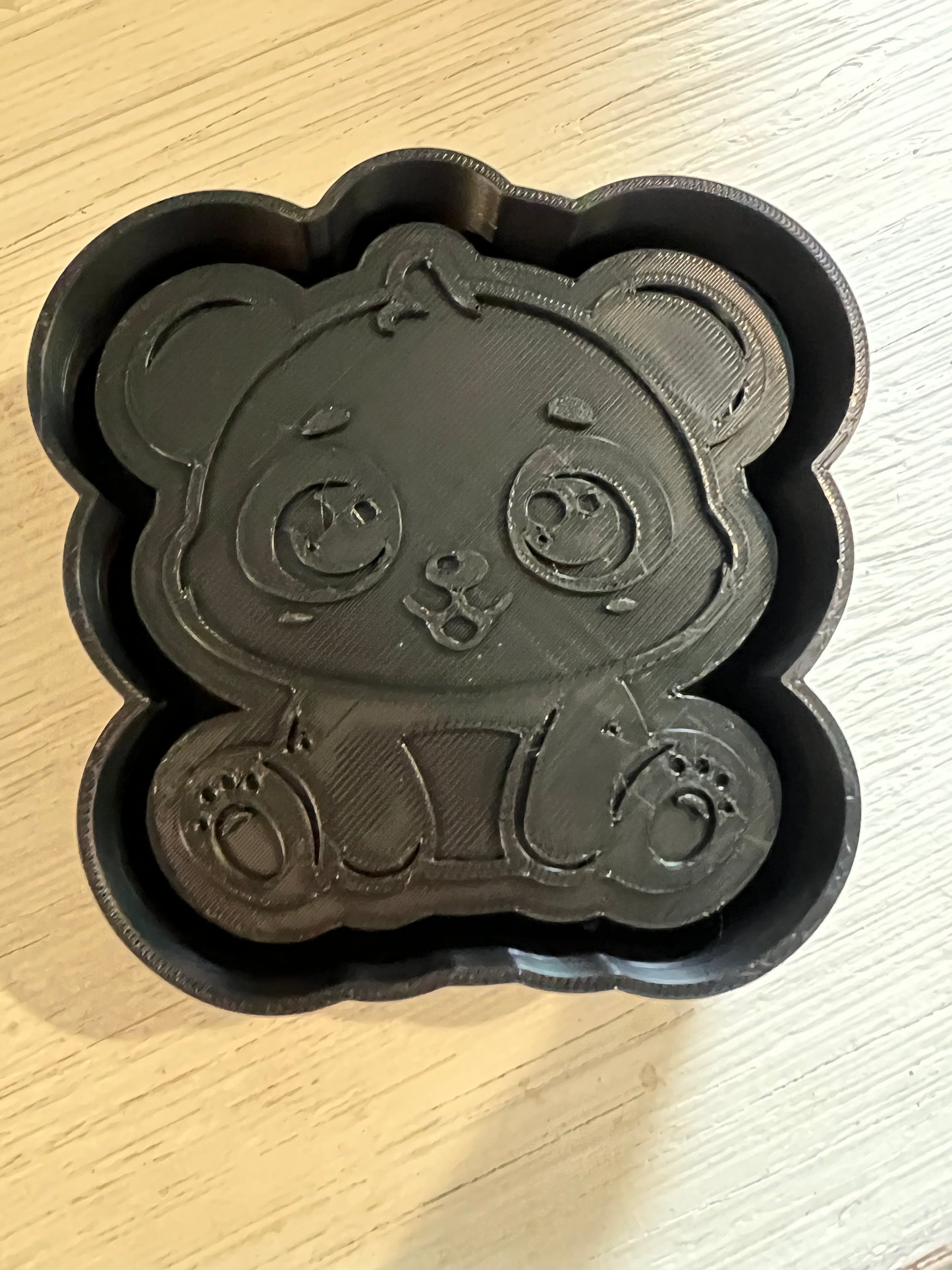 Baby panda freshie mold