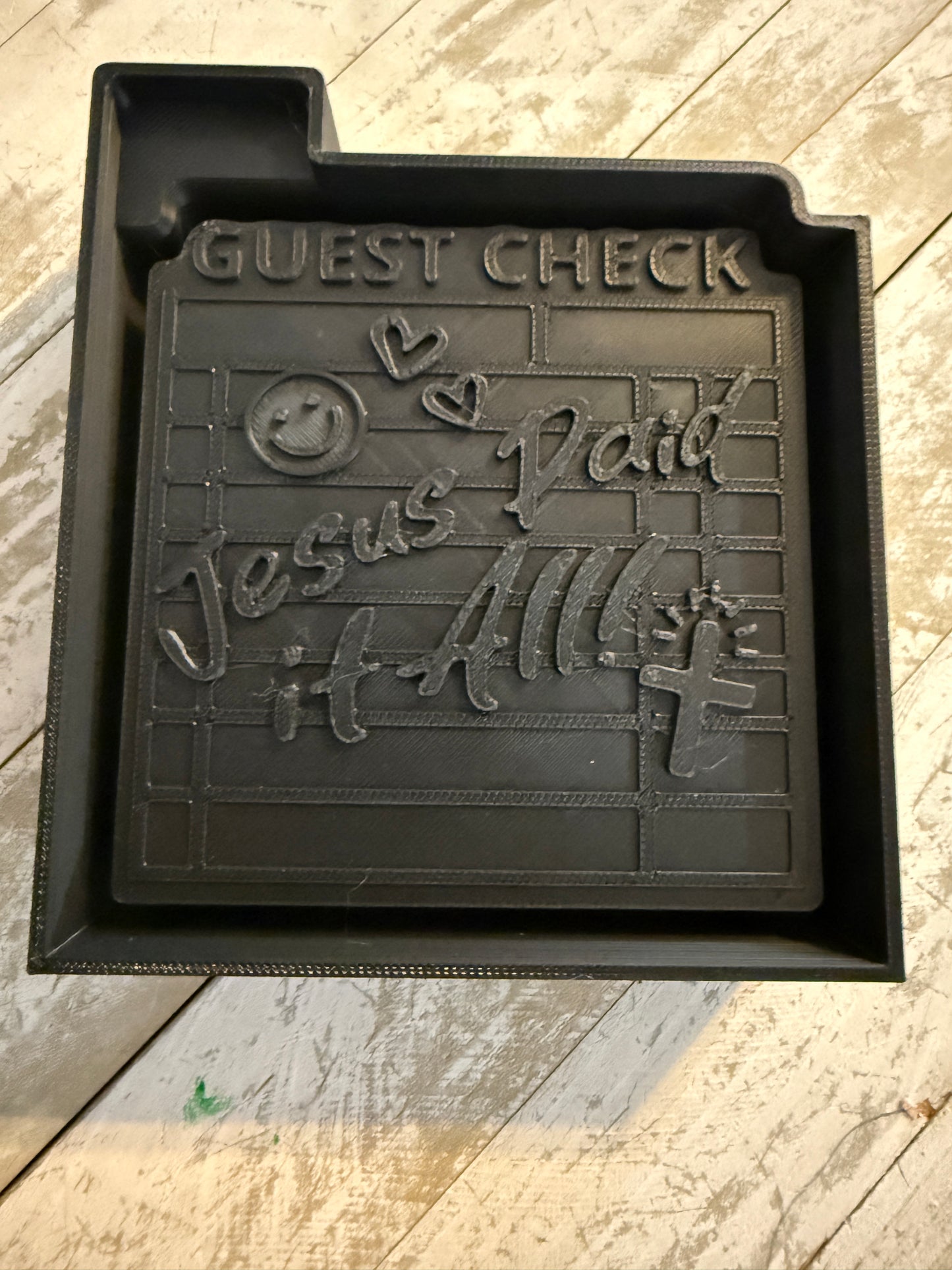 Jesus paid bill mold