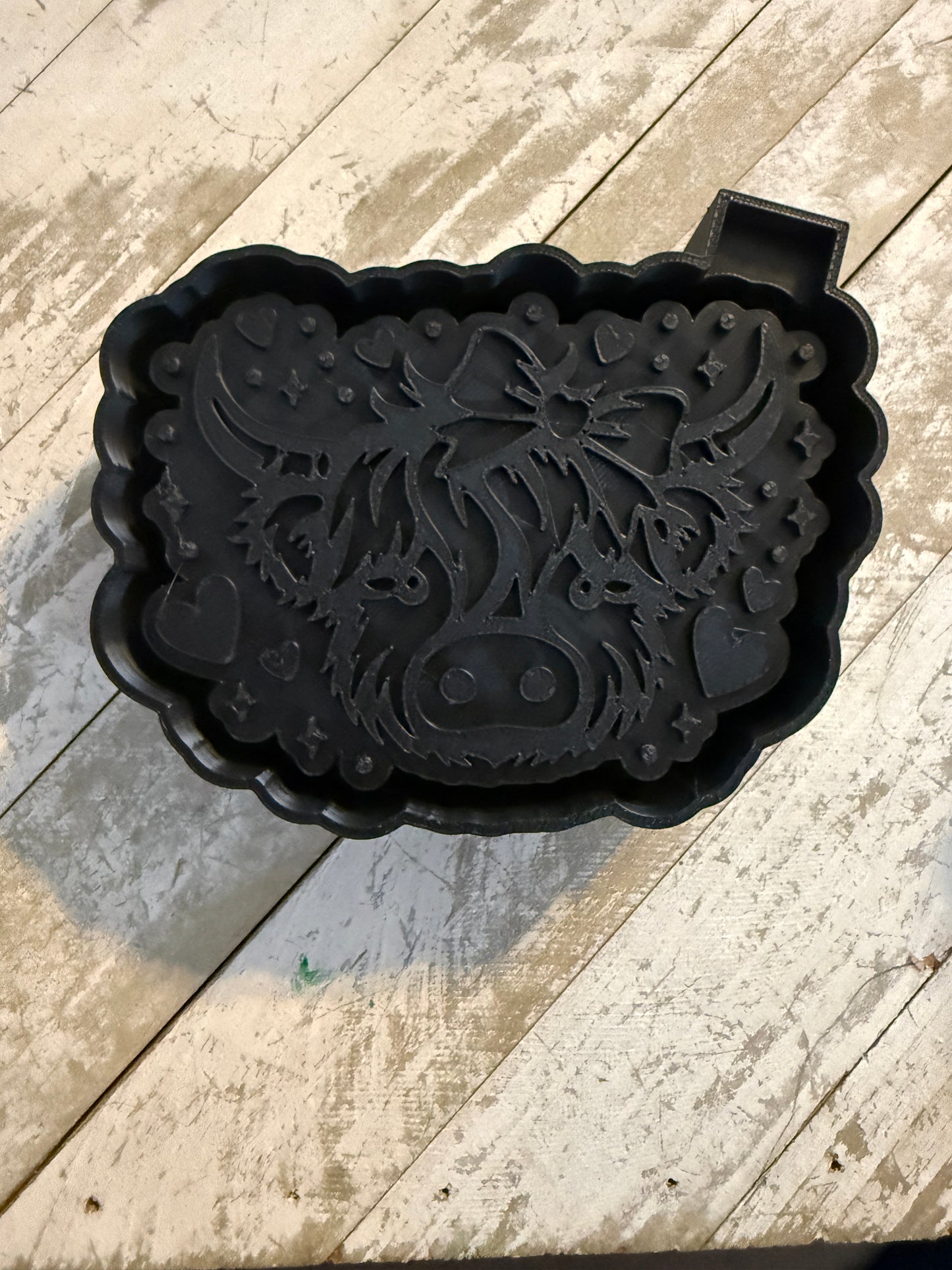 Valentines cow mold