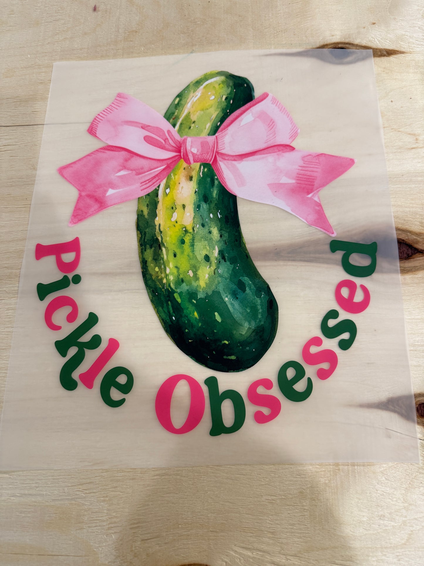 Pickle obsessed transfer