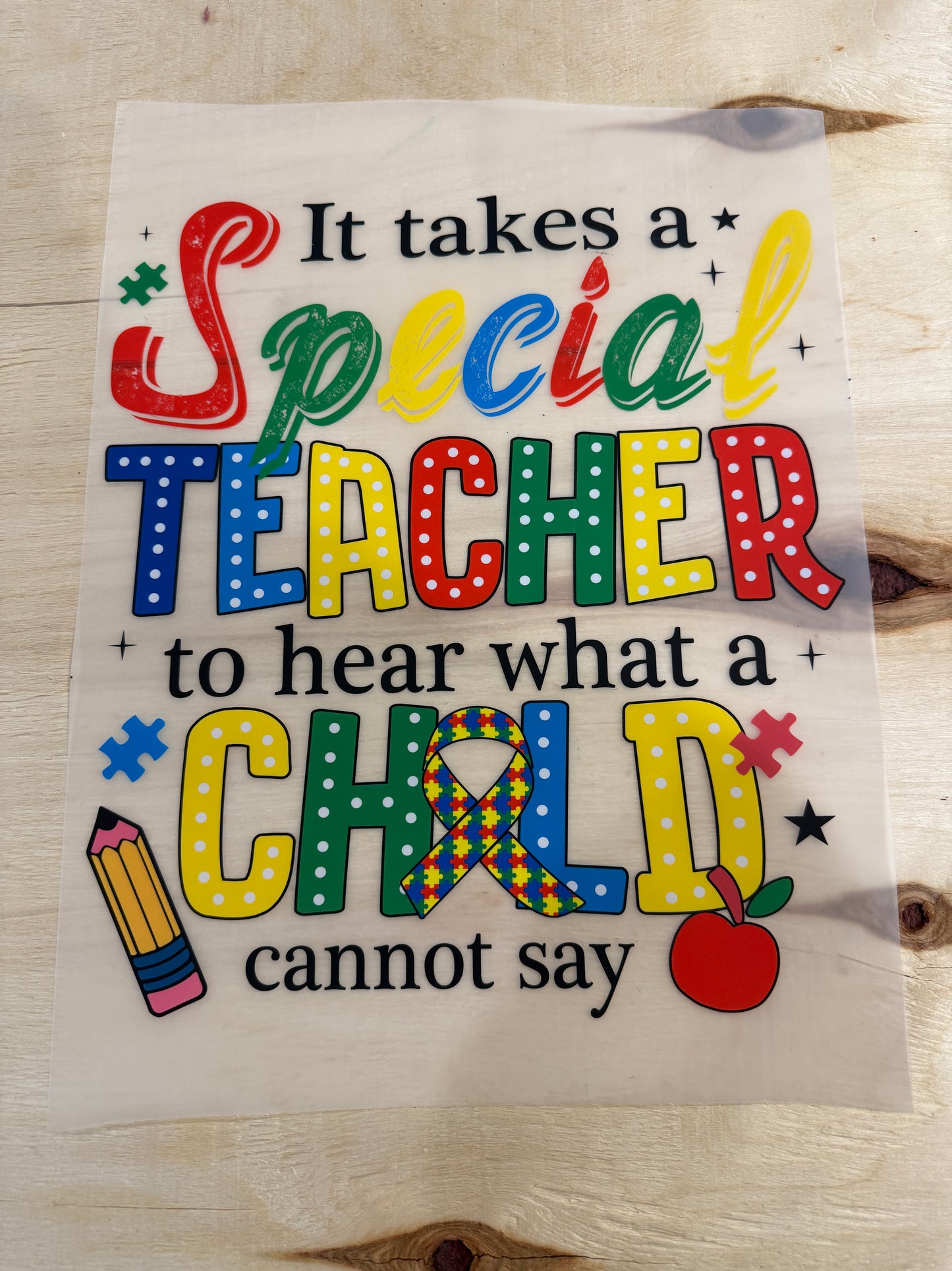 Special teacher transfer