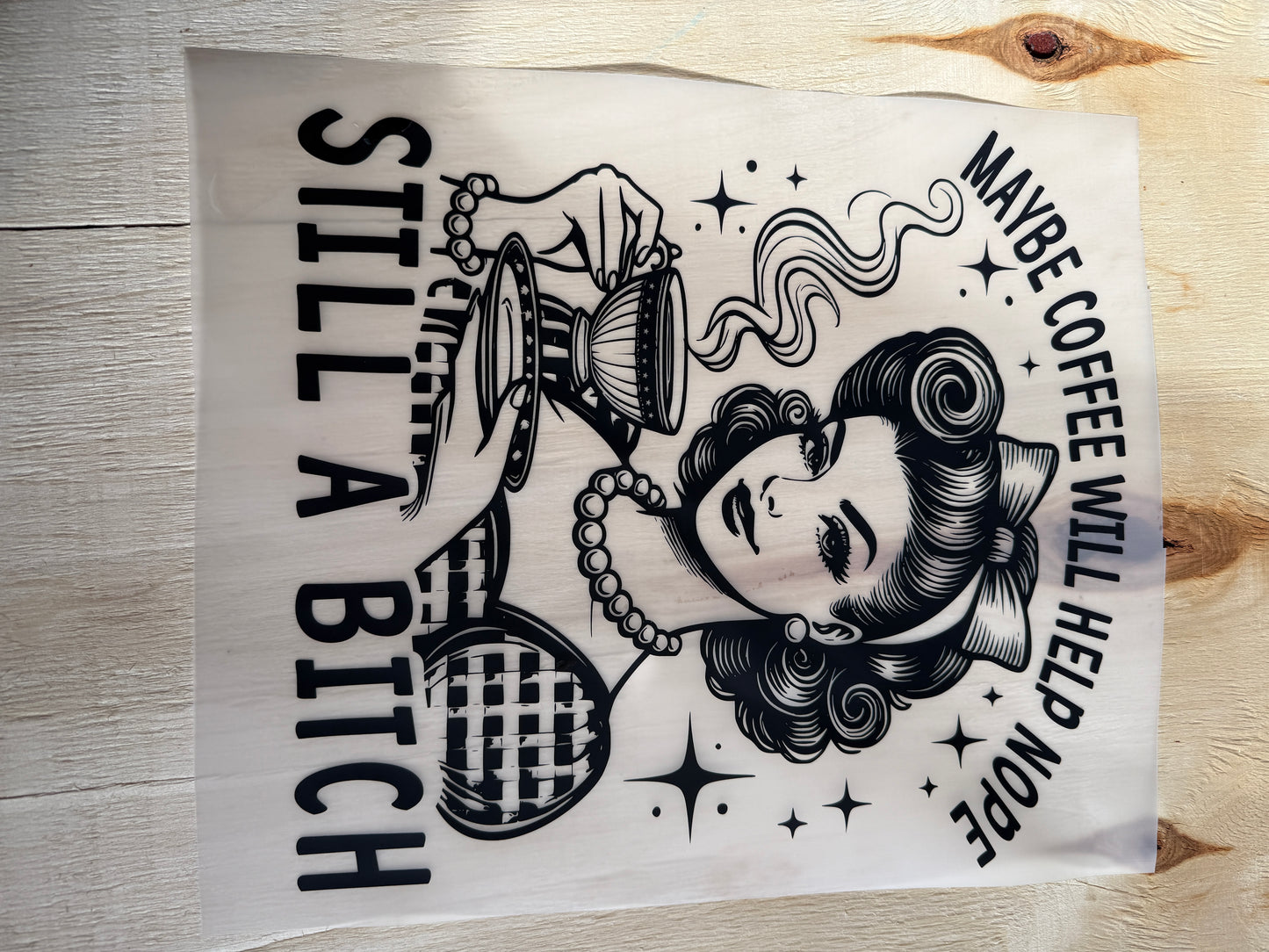 Maybe coffee will help transfer