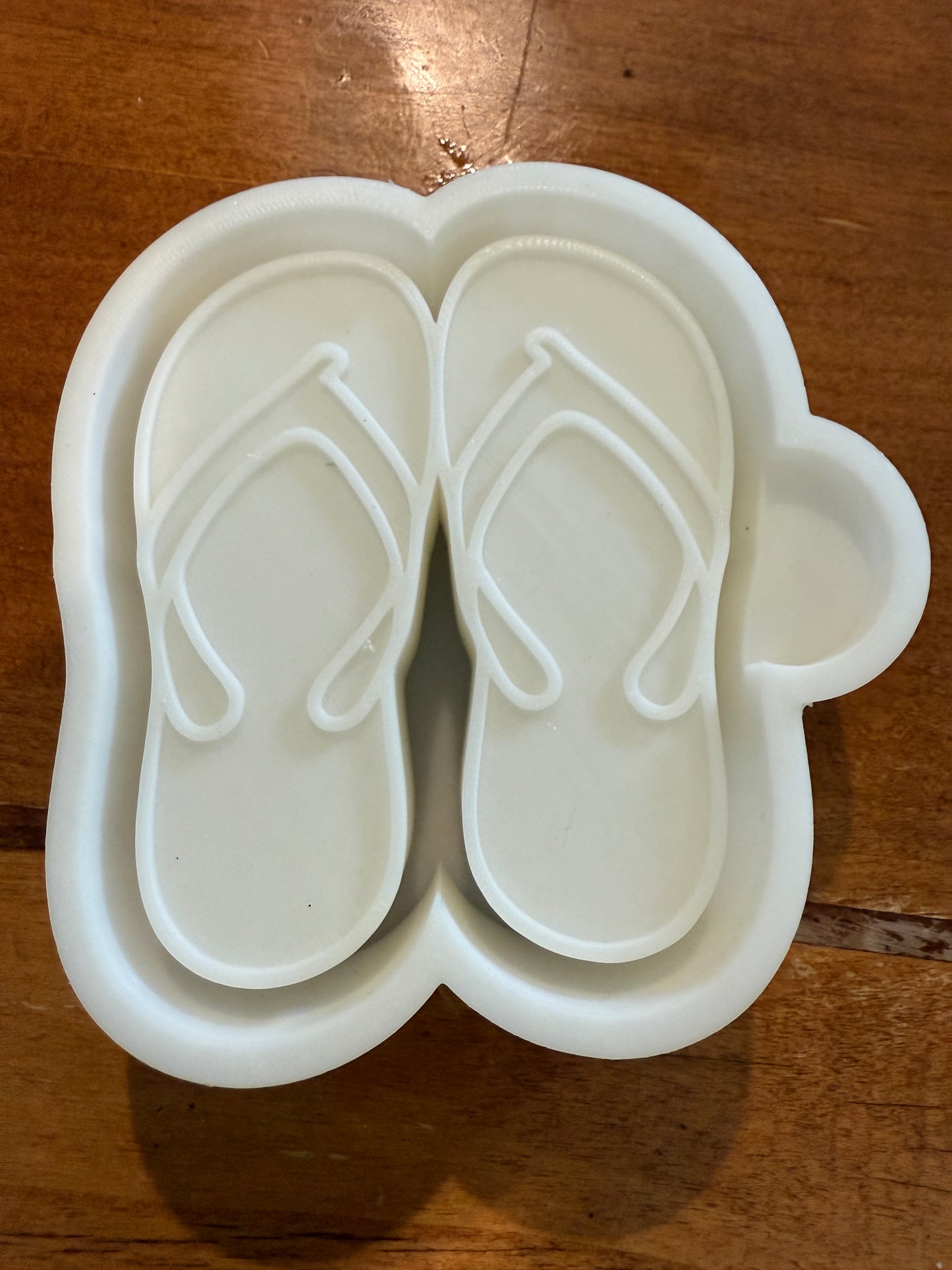 Flip flops freshie mold