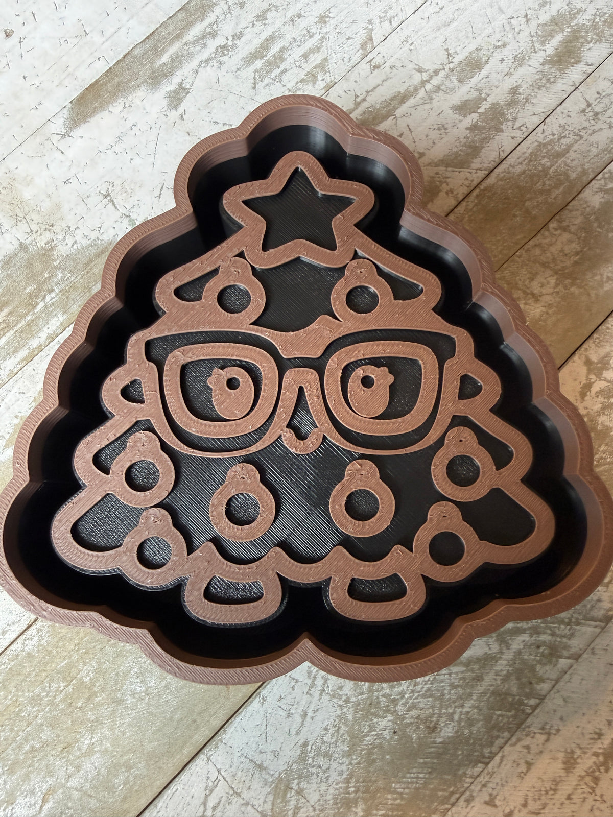 Nerdy Christmas tree mold