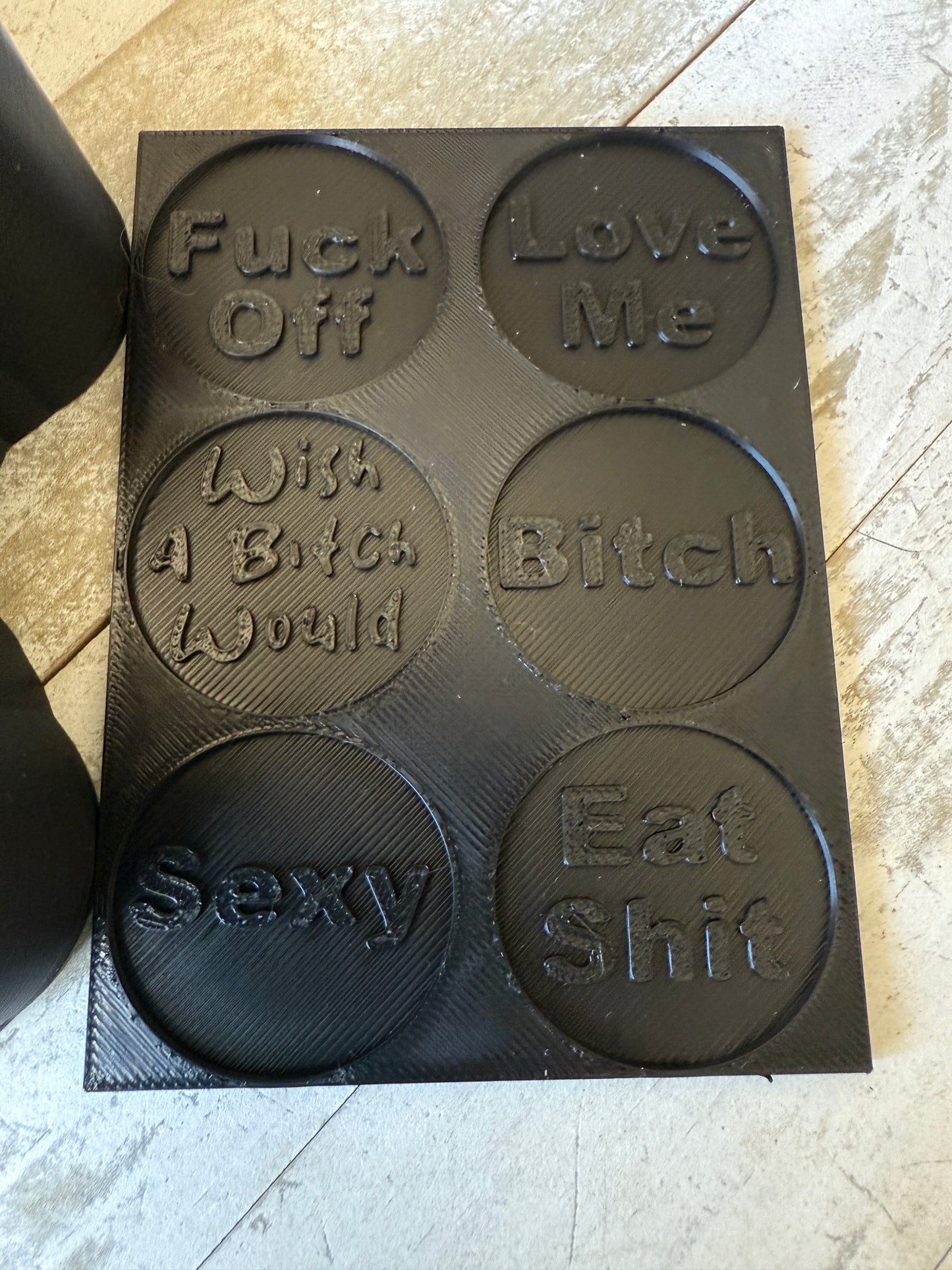 Bear with inserts freshie mold