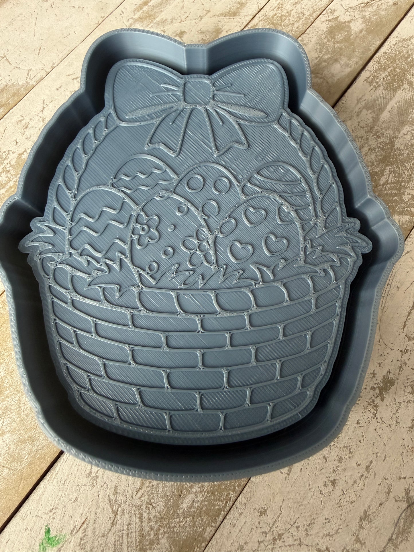 Easter basket mold