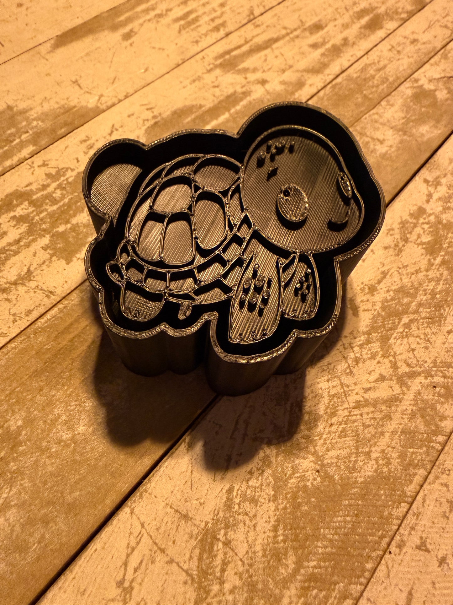 Cute turtle vent clip mold