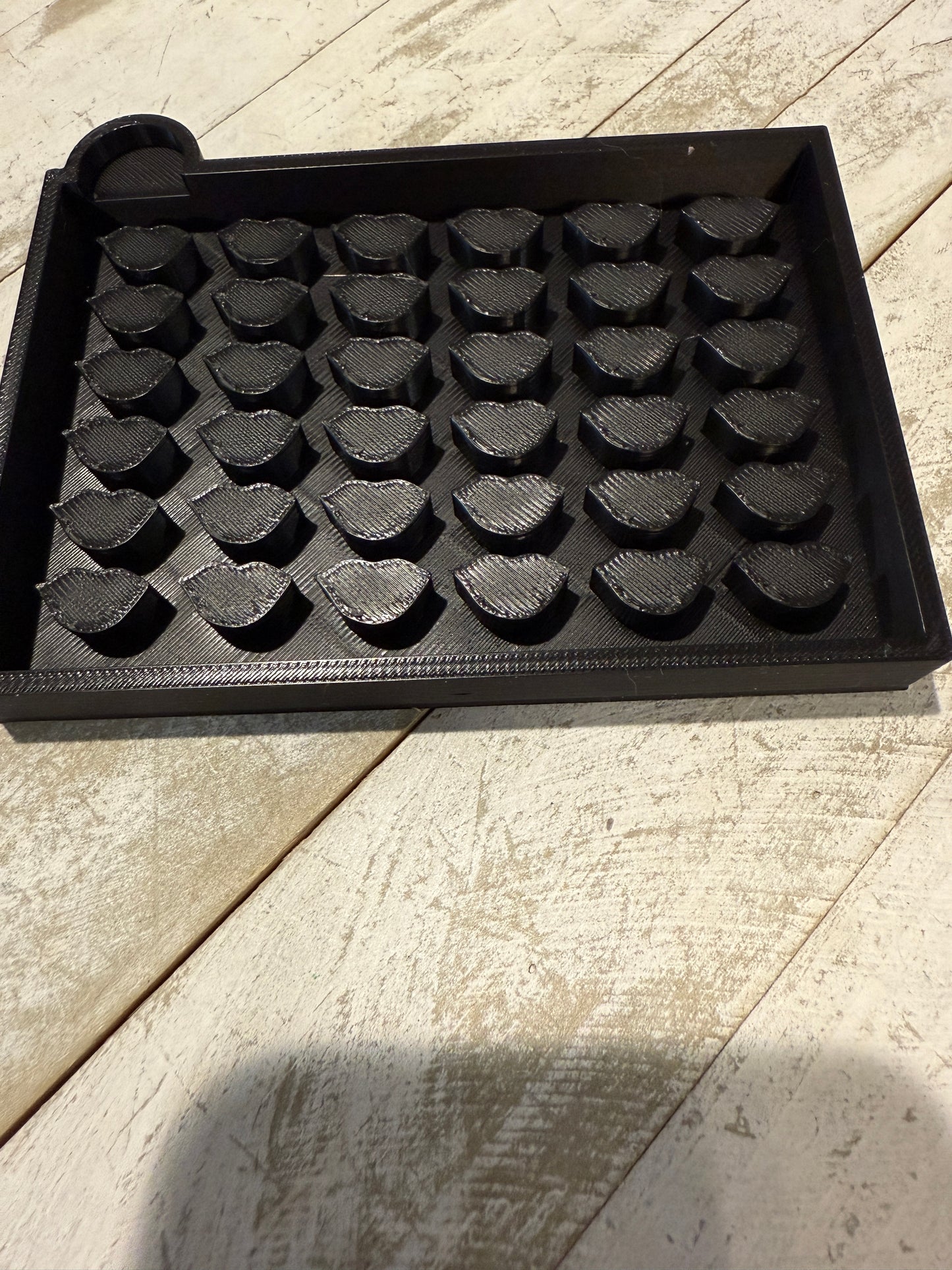 Lips wax melt mold