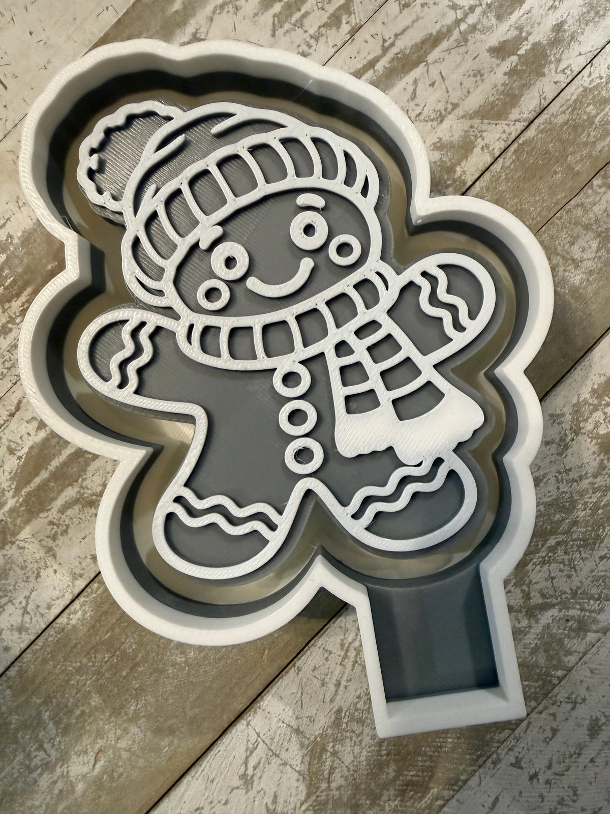 Lil boy gingerbread mold