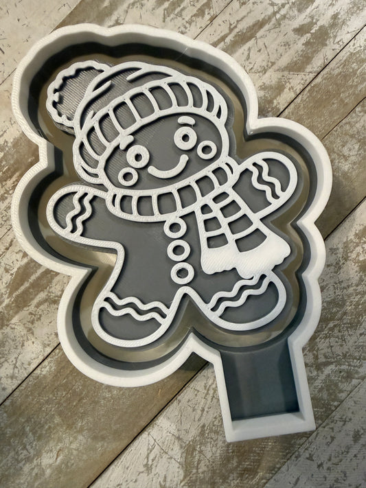 Lil boy gingerbread mold