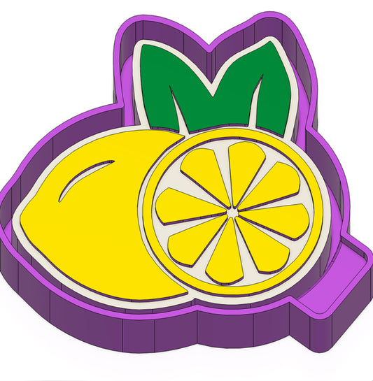 Lemon freshie mold