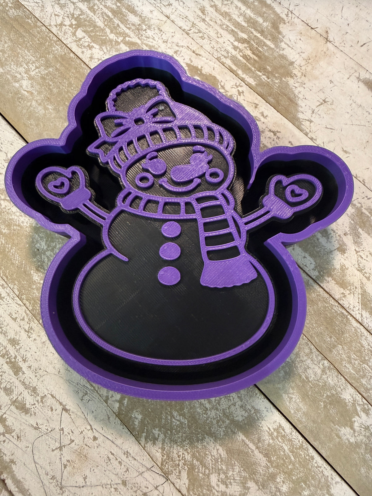 Mrs snowman mold