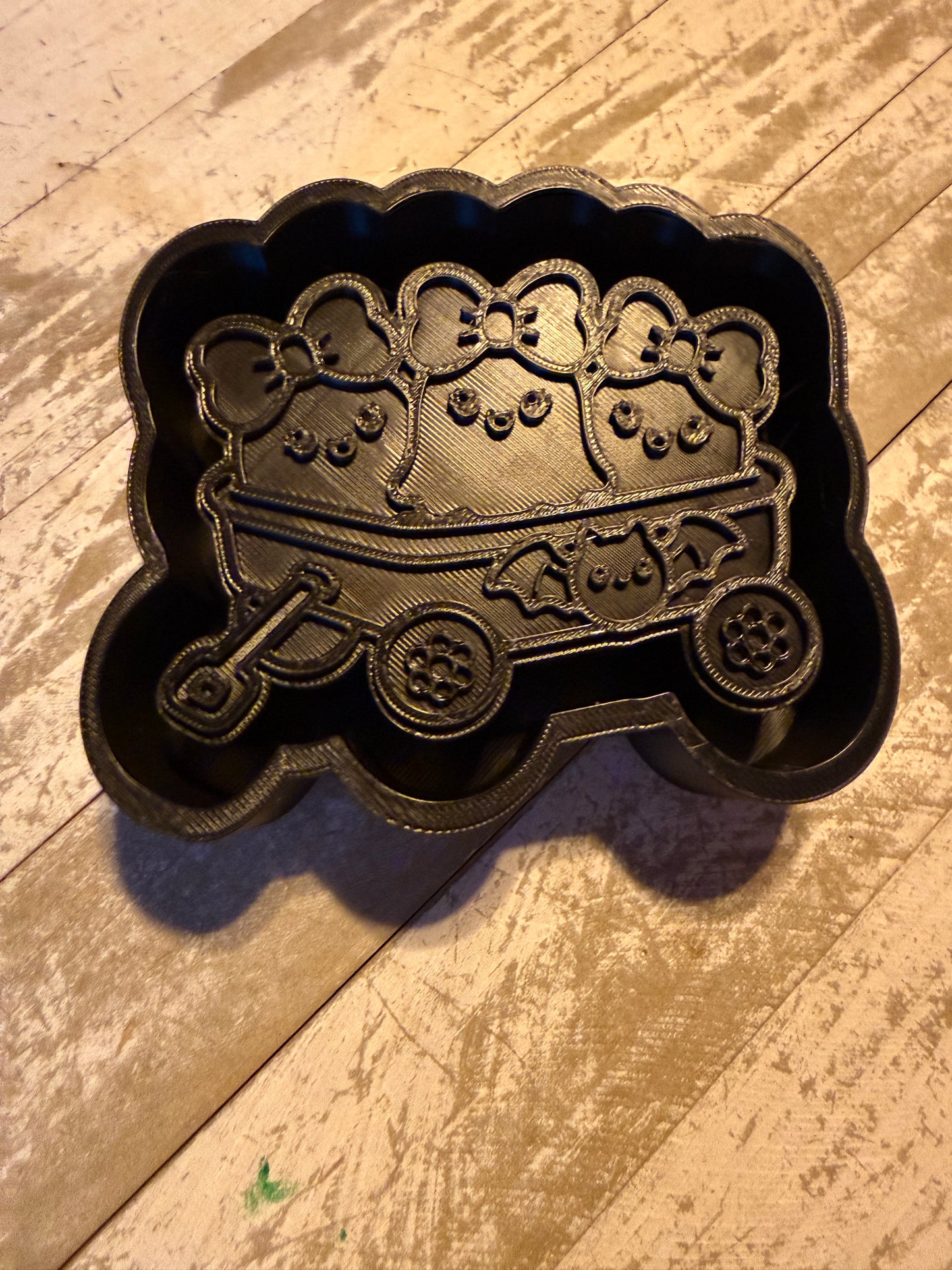 Wagon full of ghosts mold