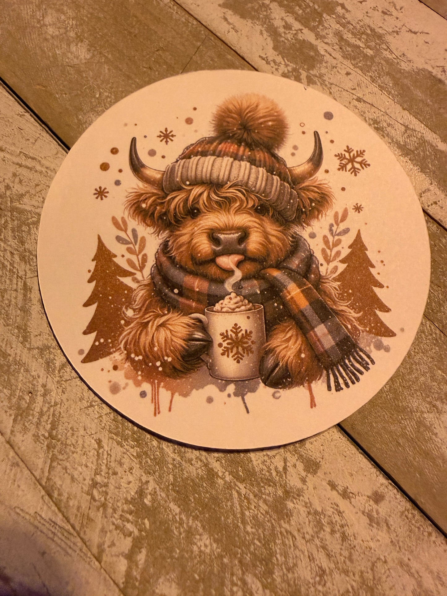 2 and 3.5 inch cardstock rounds