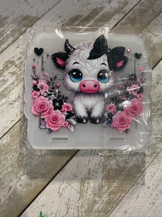 Cute cow acrylic holder
