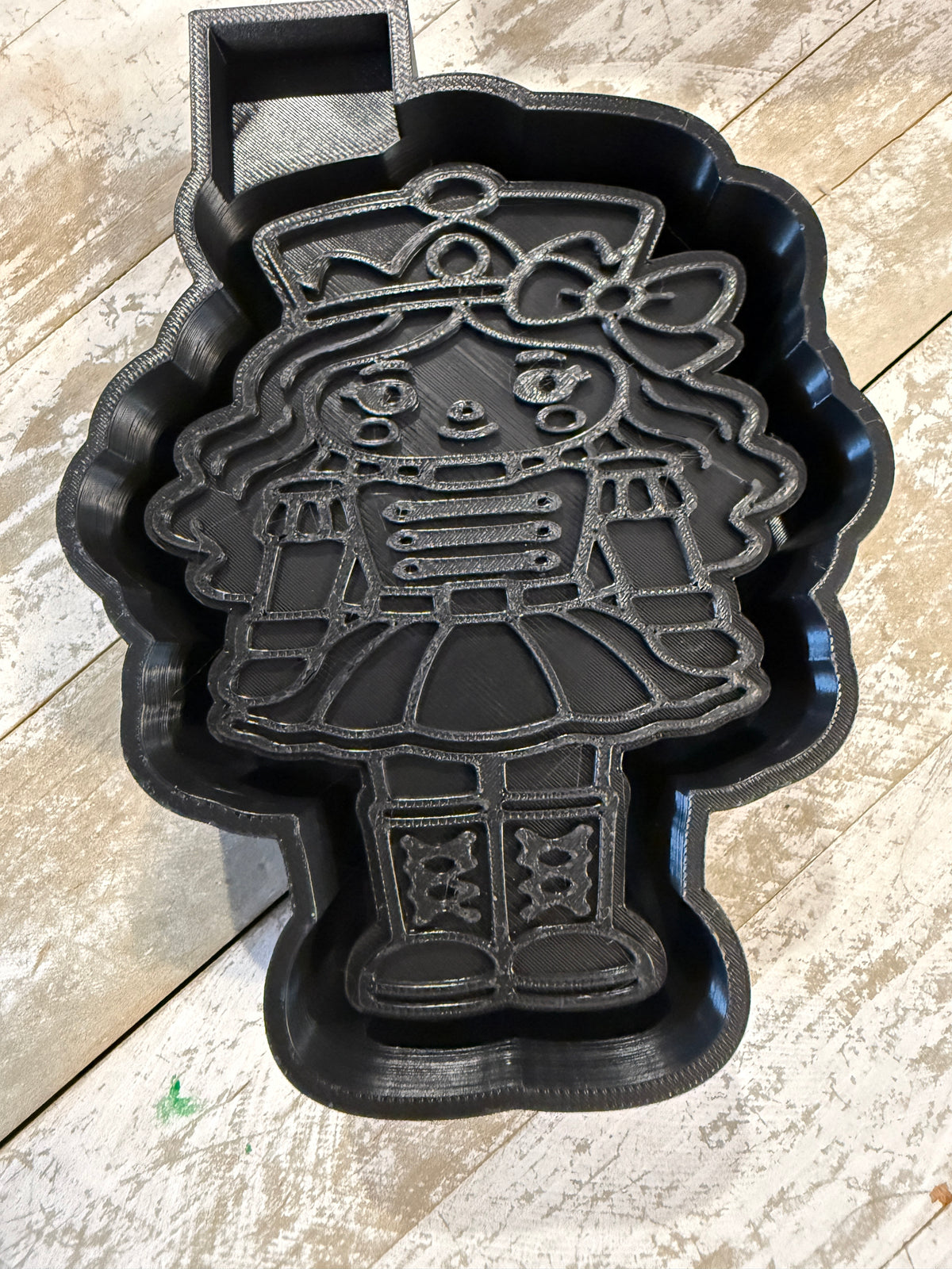Girl nutcracker mold