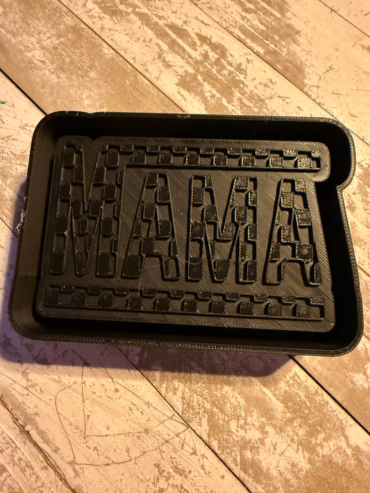 Mama checkered mold