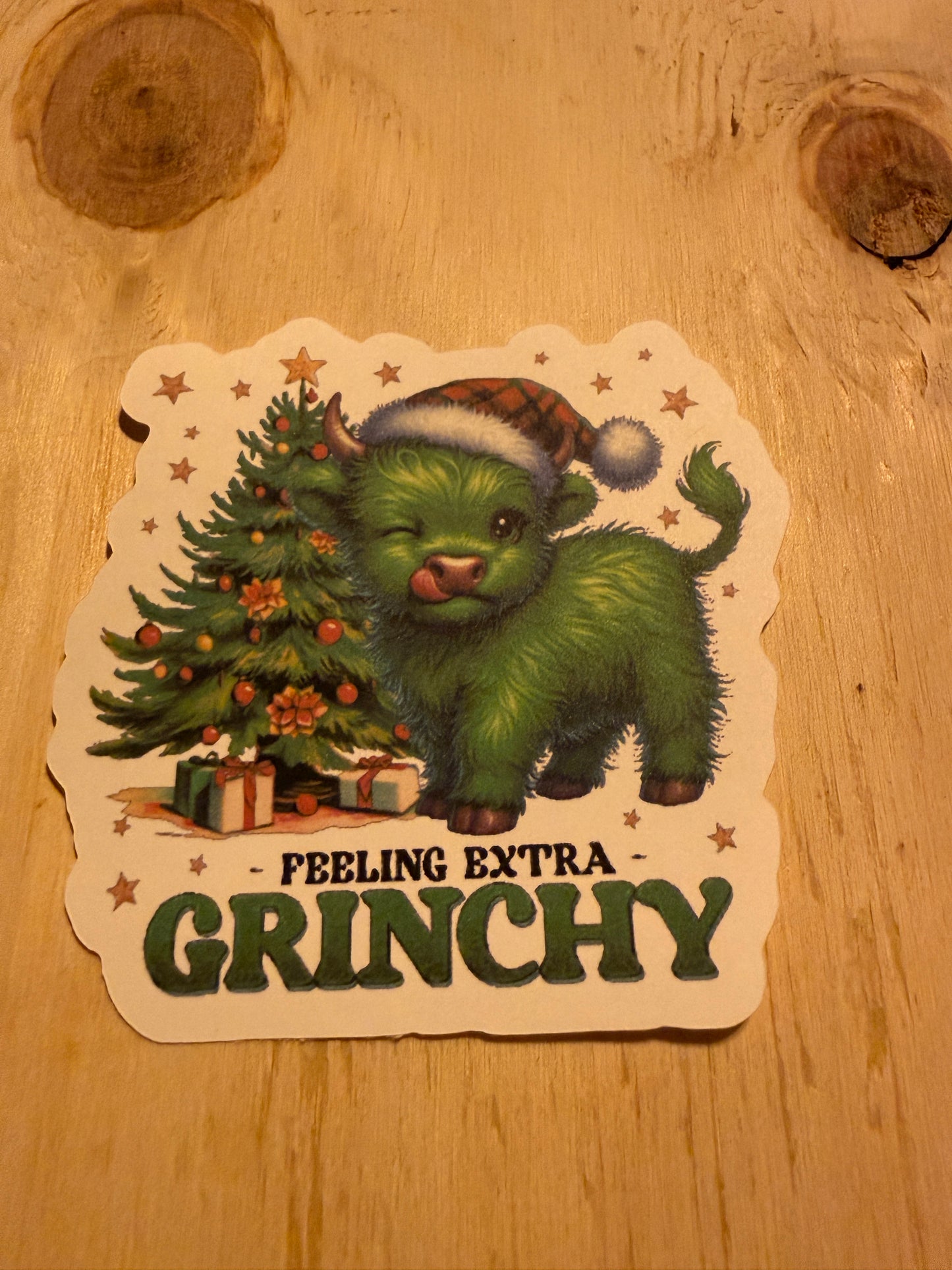 Feeling grinchy cardstock plus mold